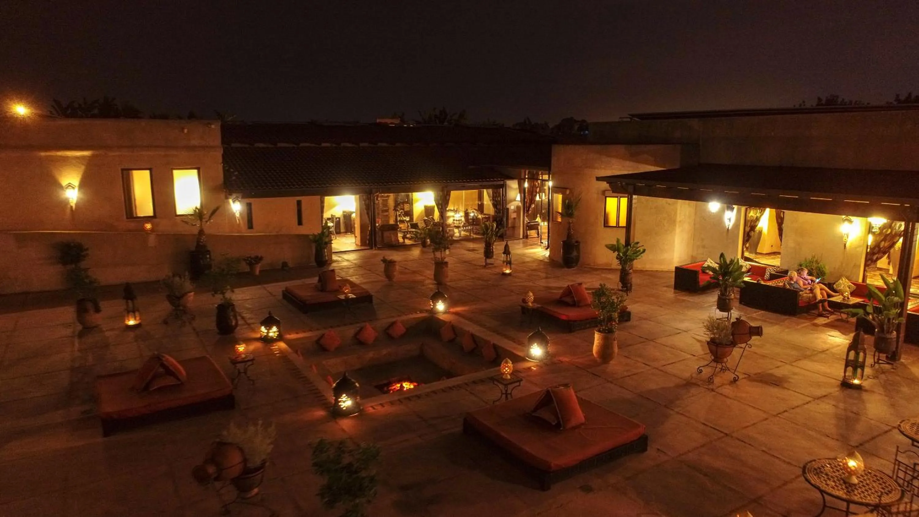 Patio in Masseria & Spa LuciaGiovanni