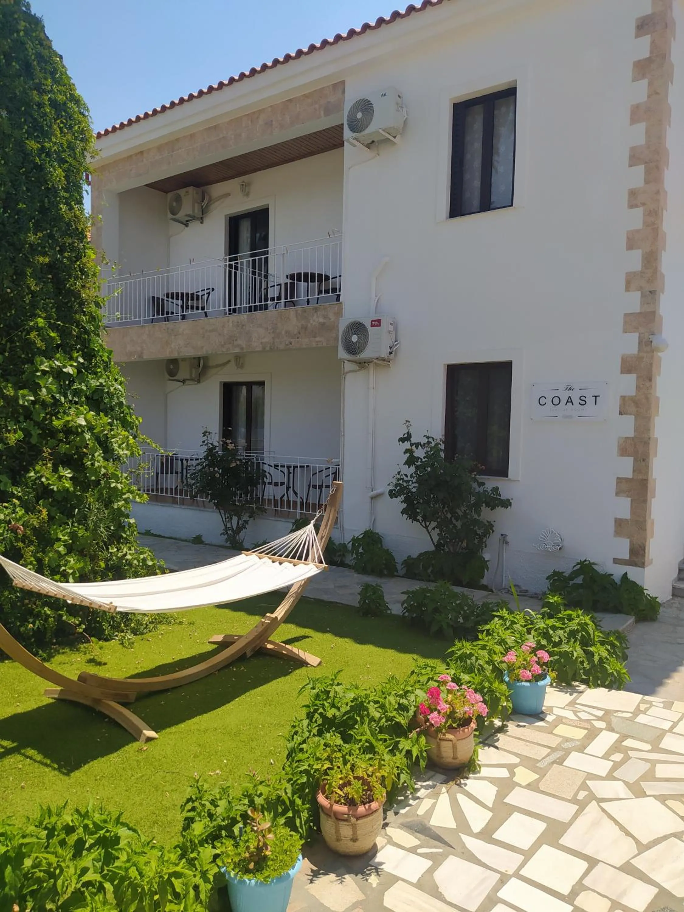 Patio in The Coast seaside rooms