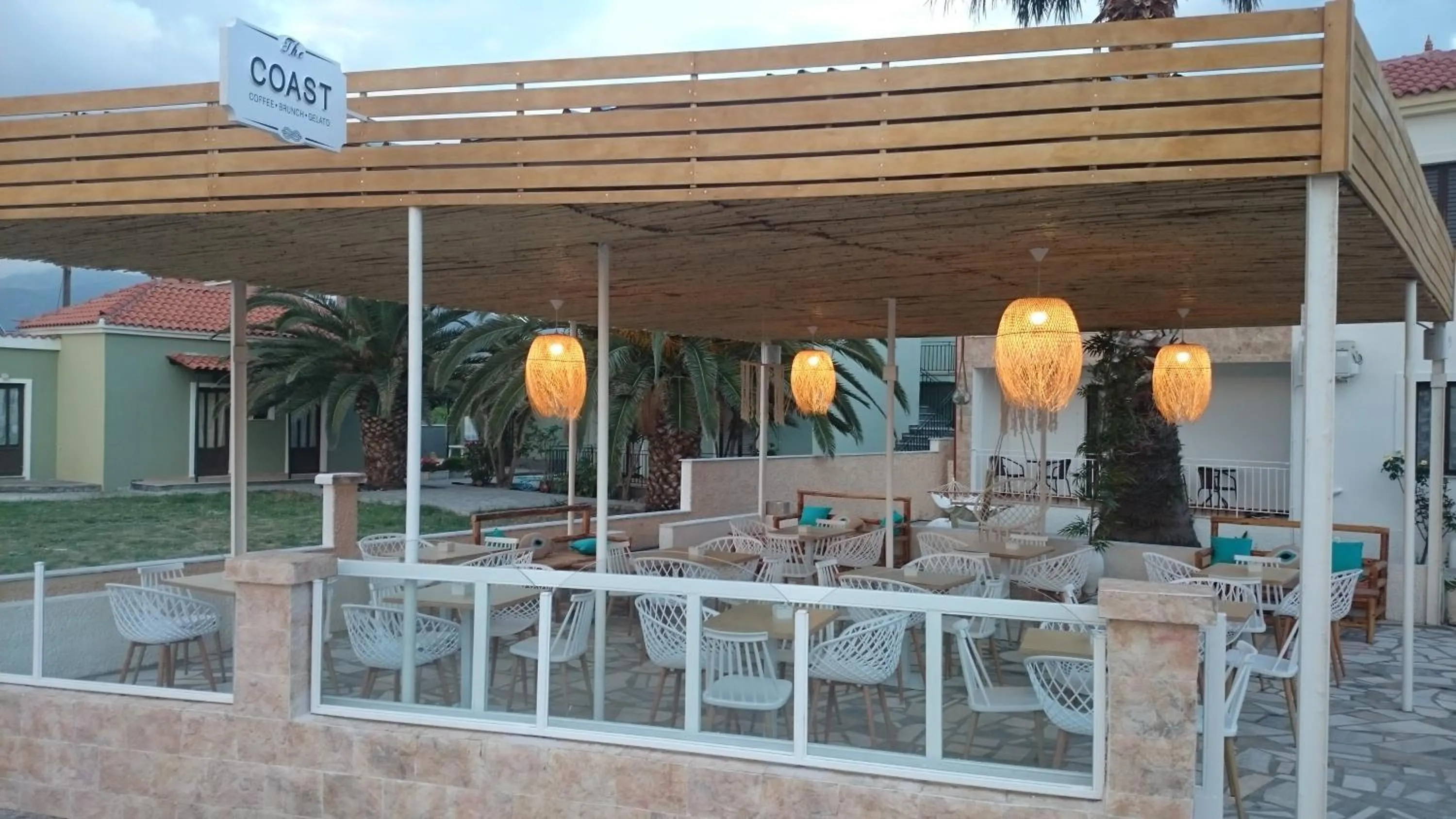 Patio in The Coast seaside rooms