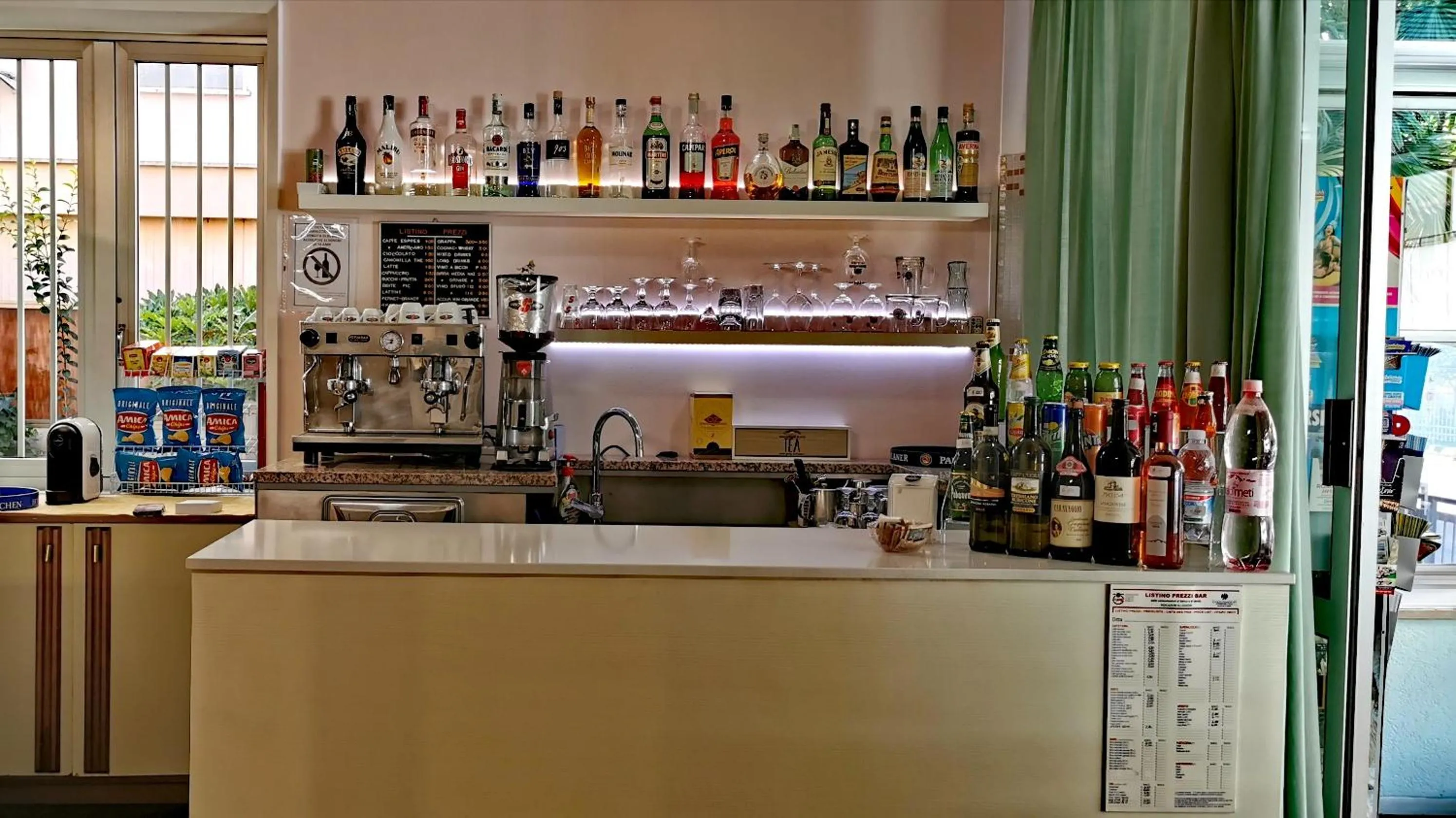 Lounge or bar in Hotel Nanni Garnì
