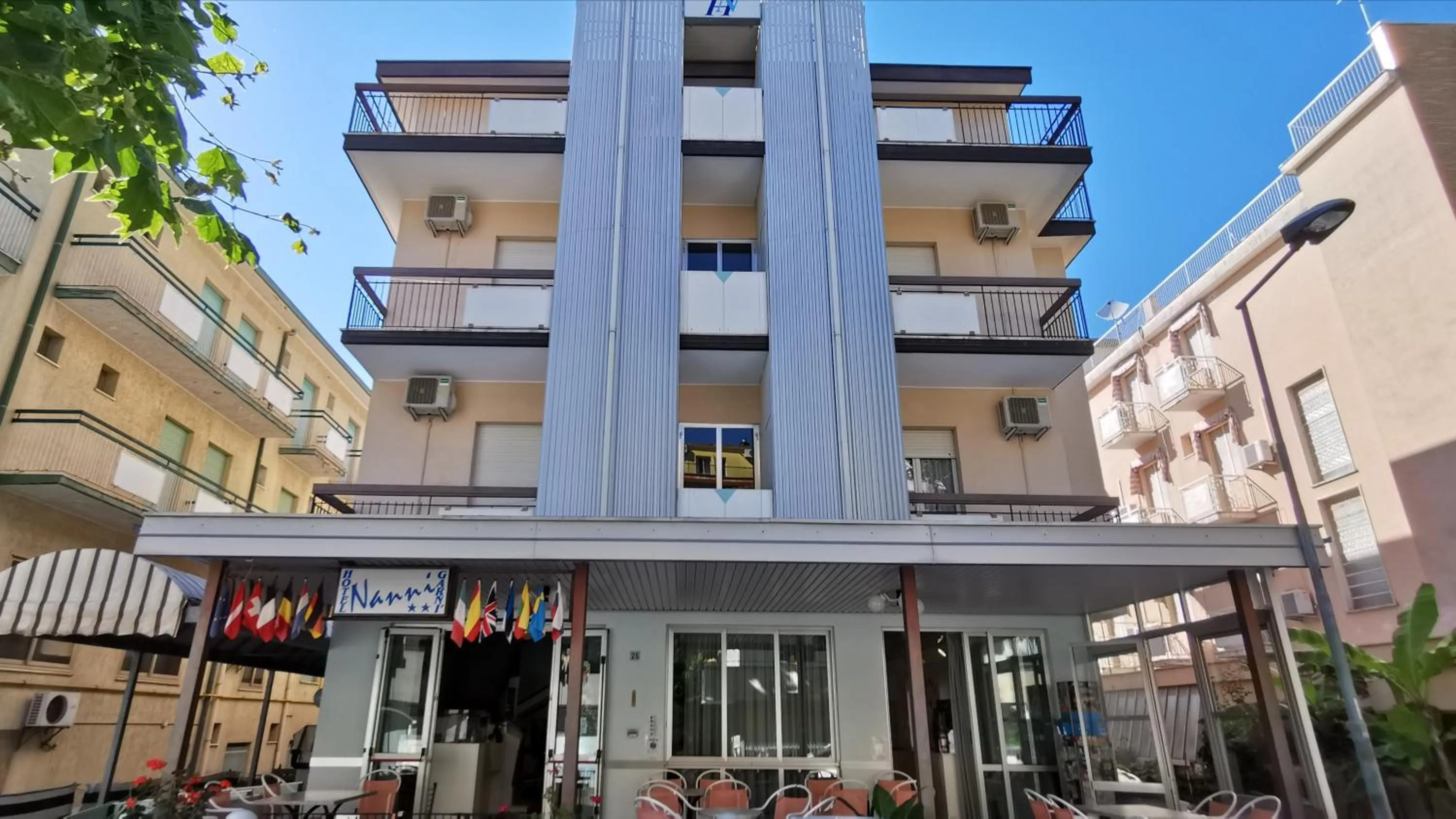Property building in Hotel Nanni Garnì