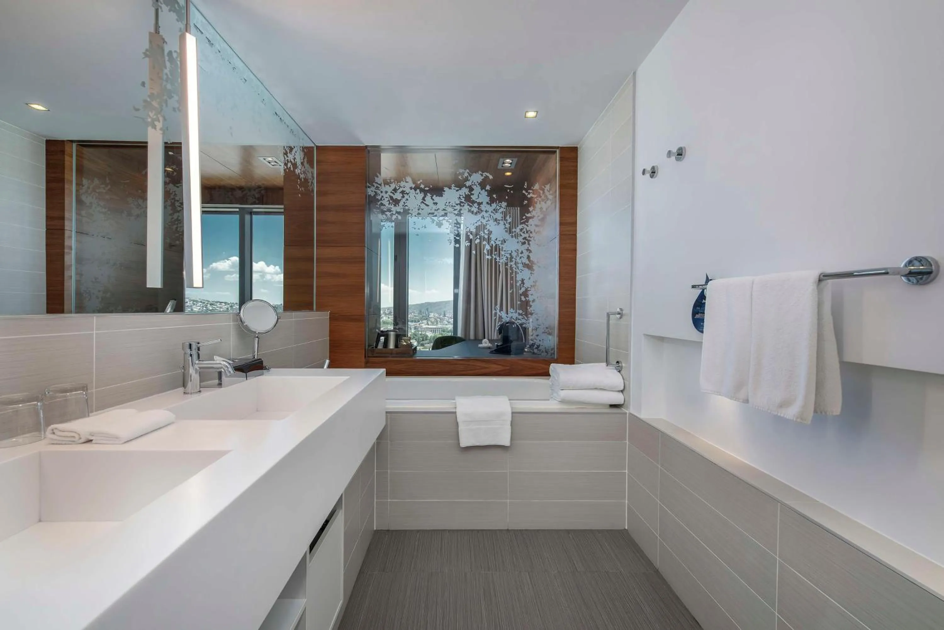 Bathroom in Radisson Blu Iveria Hotel