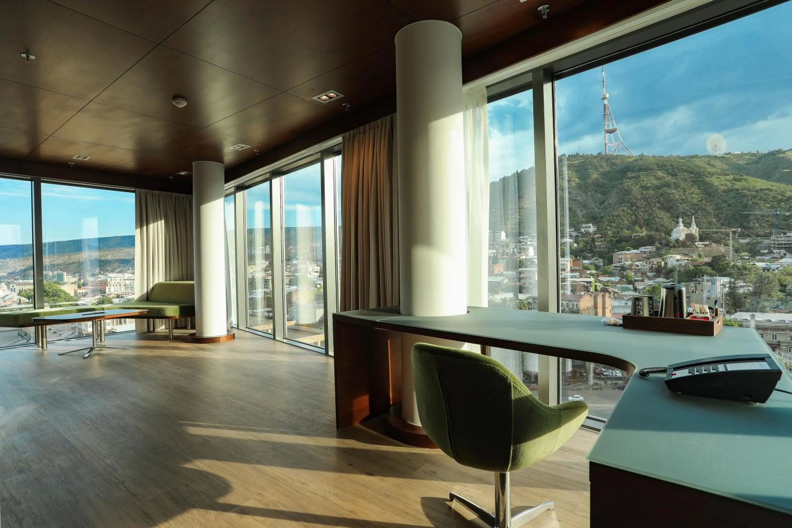 City view in Radisson Blu Iveria Hotel