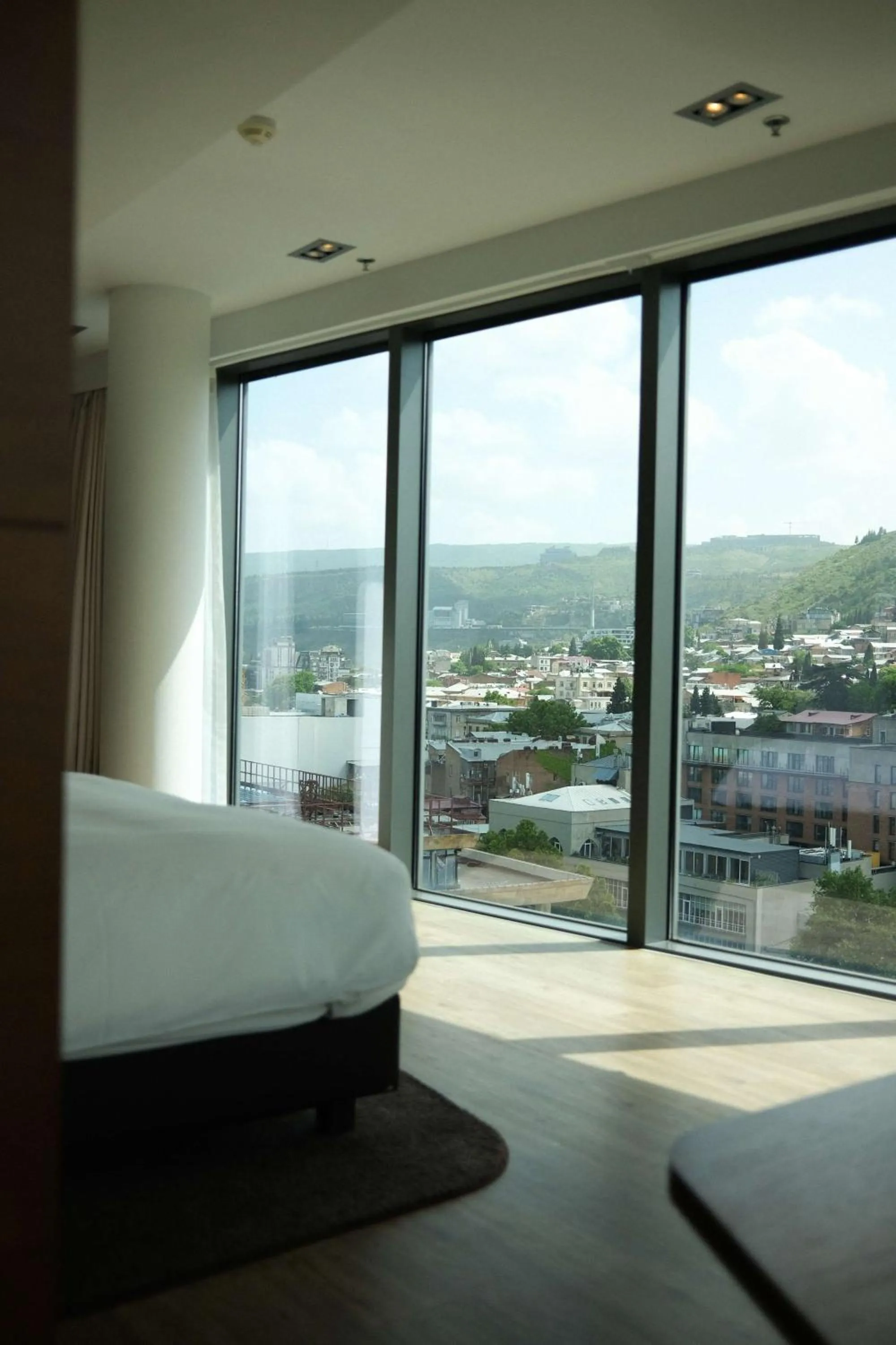 View (from property/room), Bed in Radisson Blu Iveria Hotel