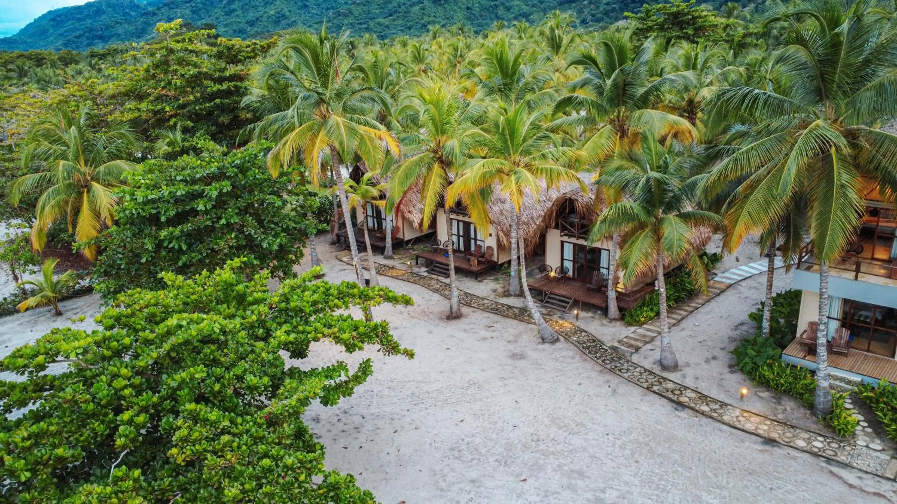 Property building in Tay Beach Hotel Tayrona