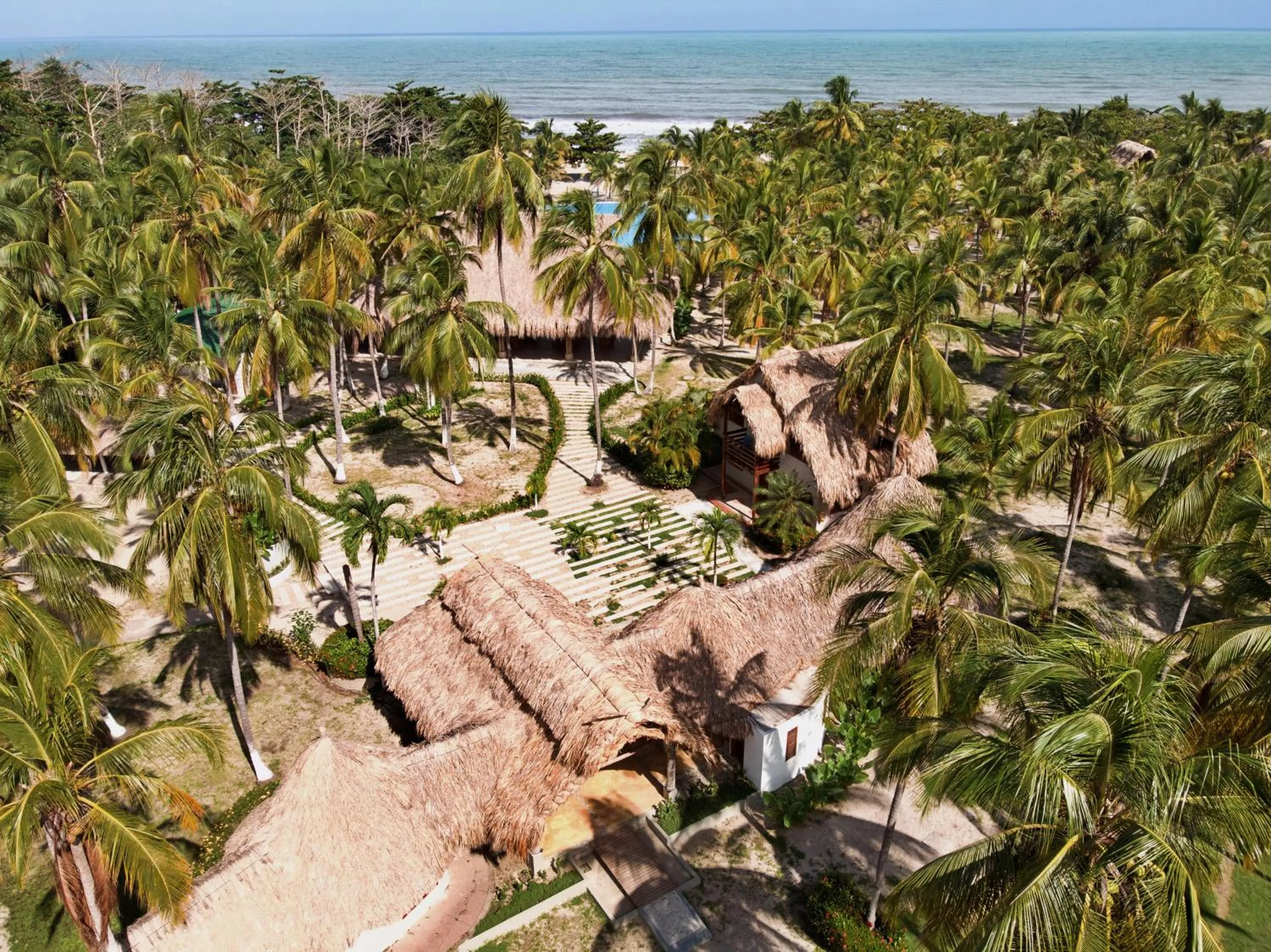 Property building in Tay Beach Hotel Tayrona