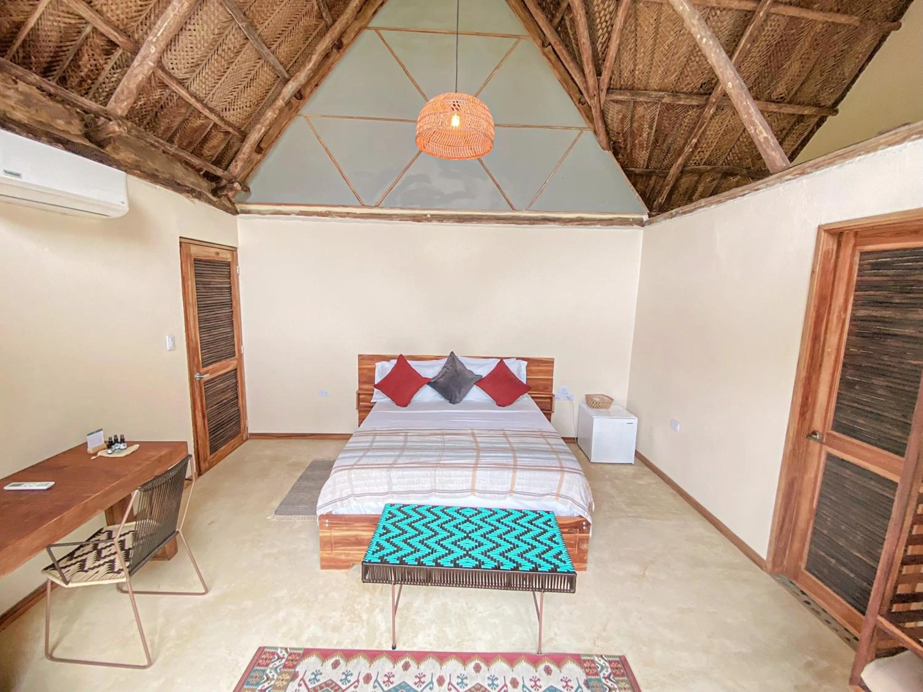 Bed in Tay Beach Hotel Tayrona