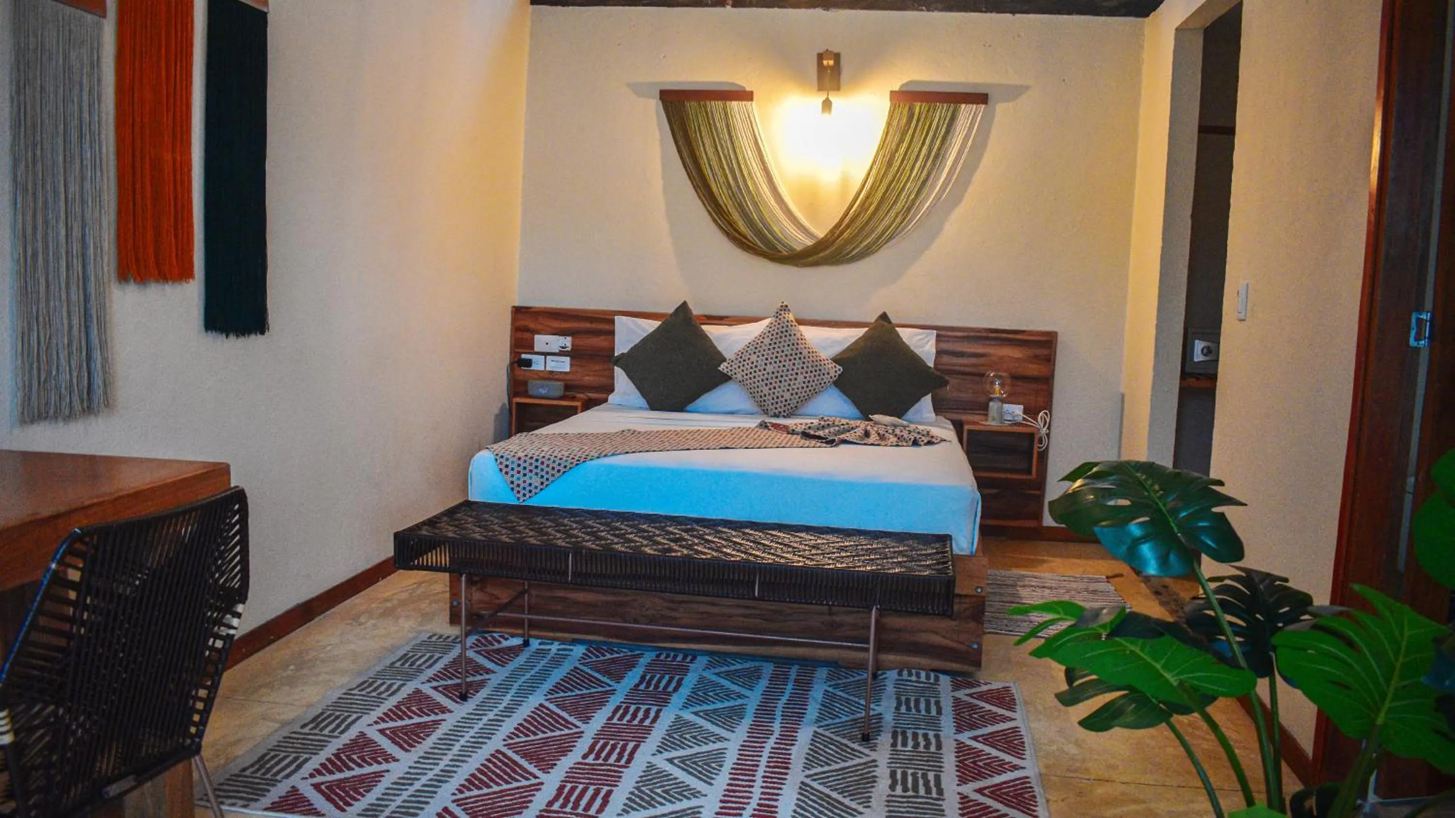 Bed in Tay Beach Hotel Tayrona