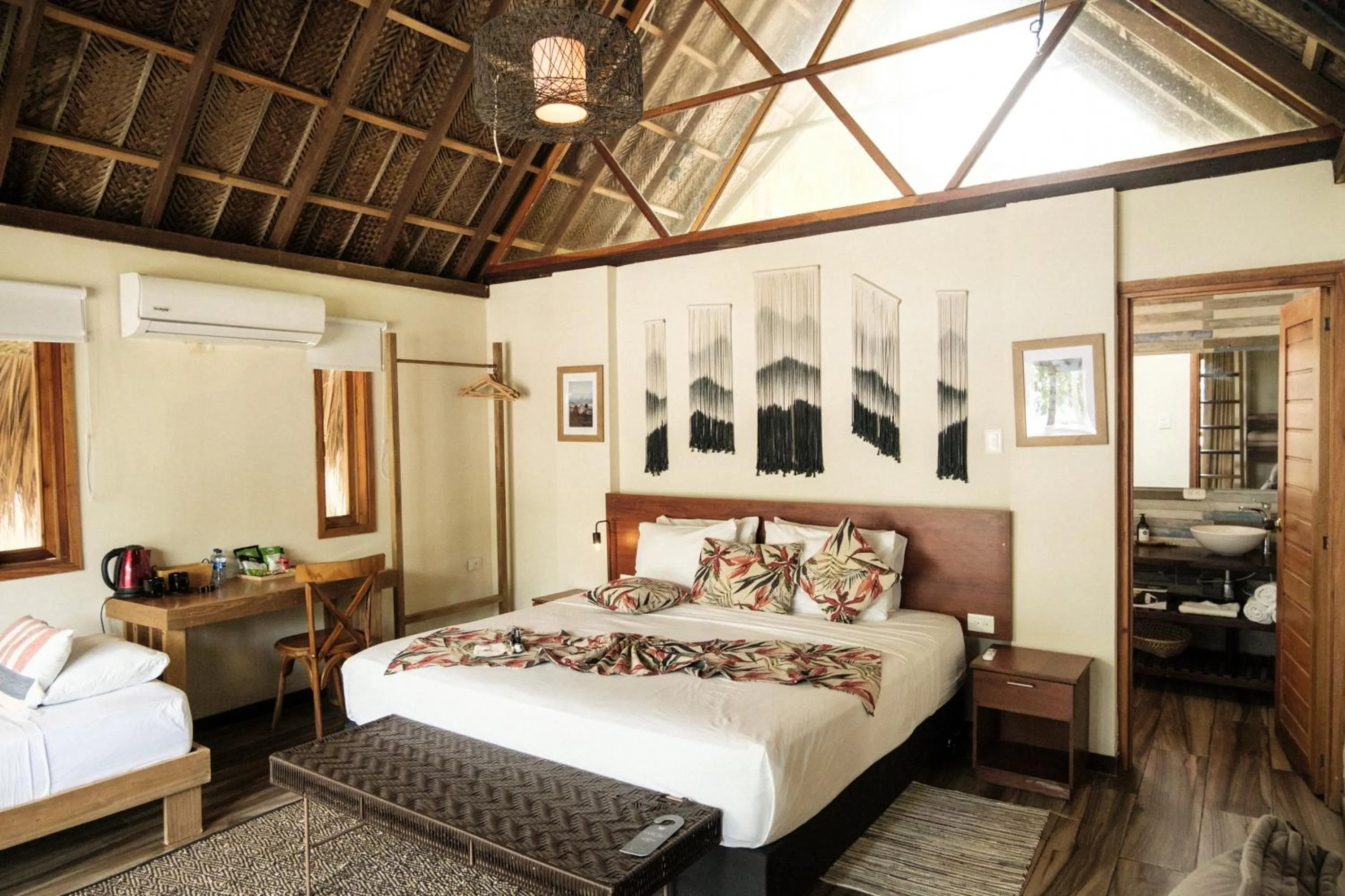 Bed in Tay Beach Hotel Tayrona