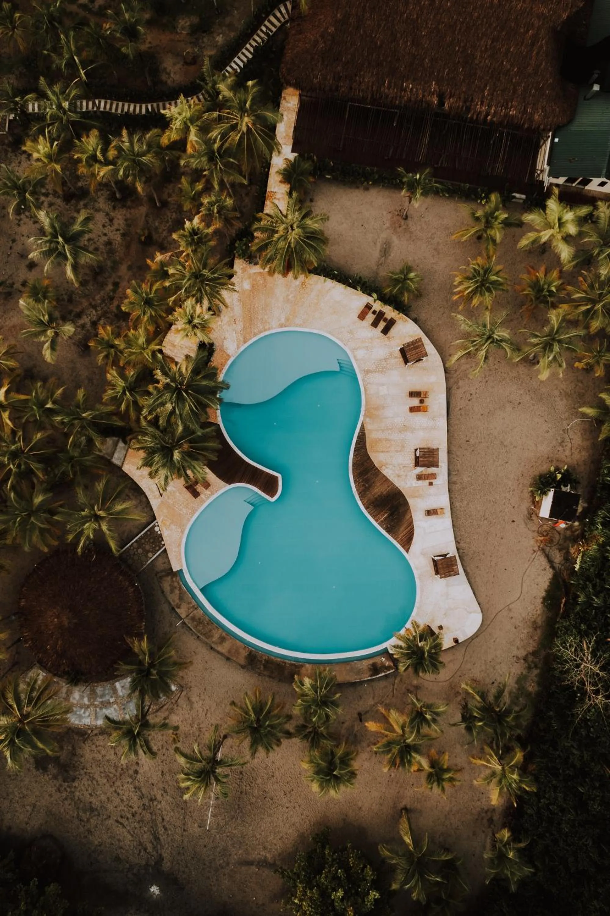 Swimming pool in Tay Beach Hotel Tayrona