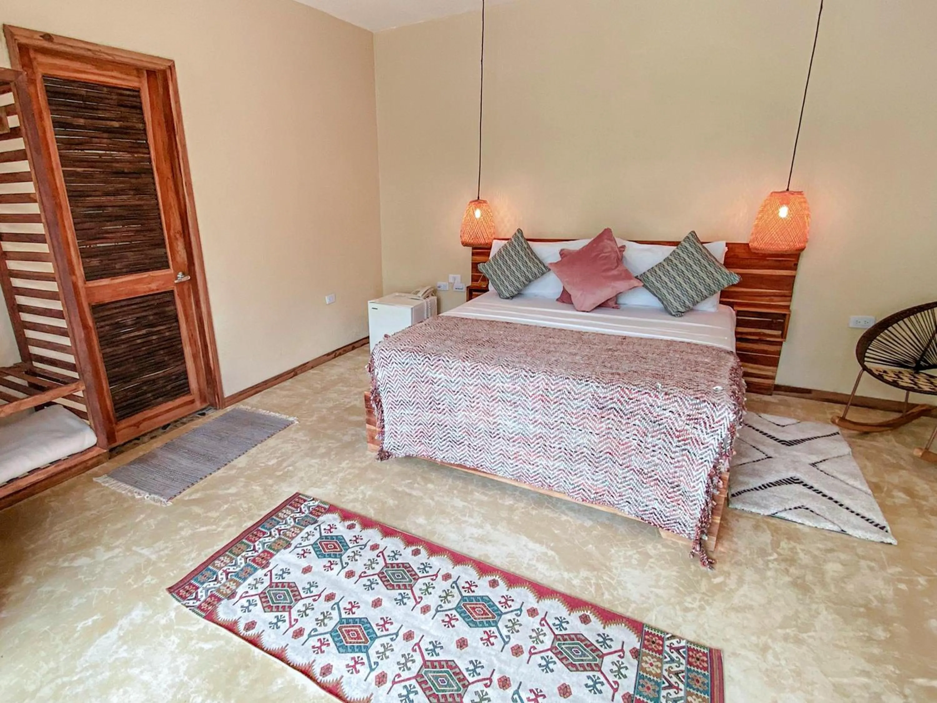 Bed in Tay Beach Hotel Tayrona