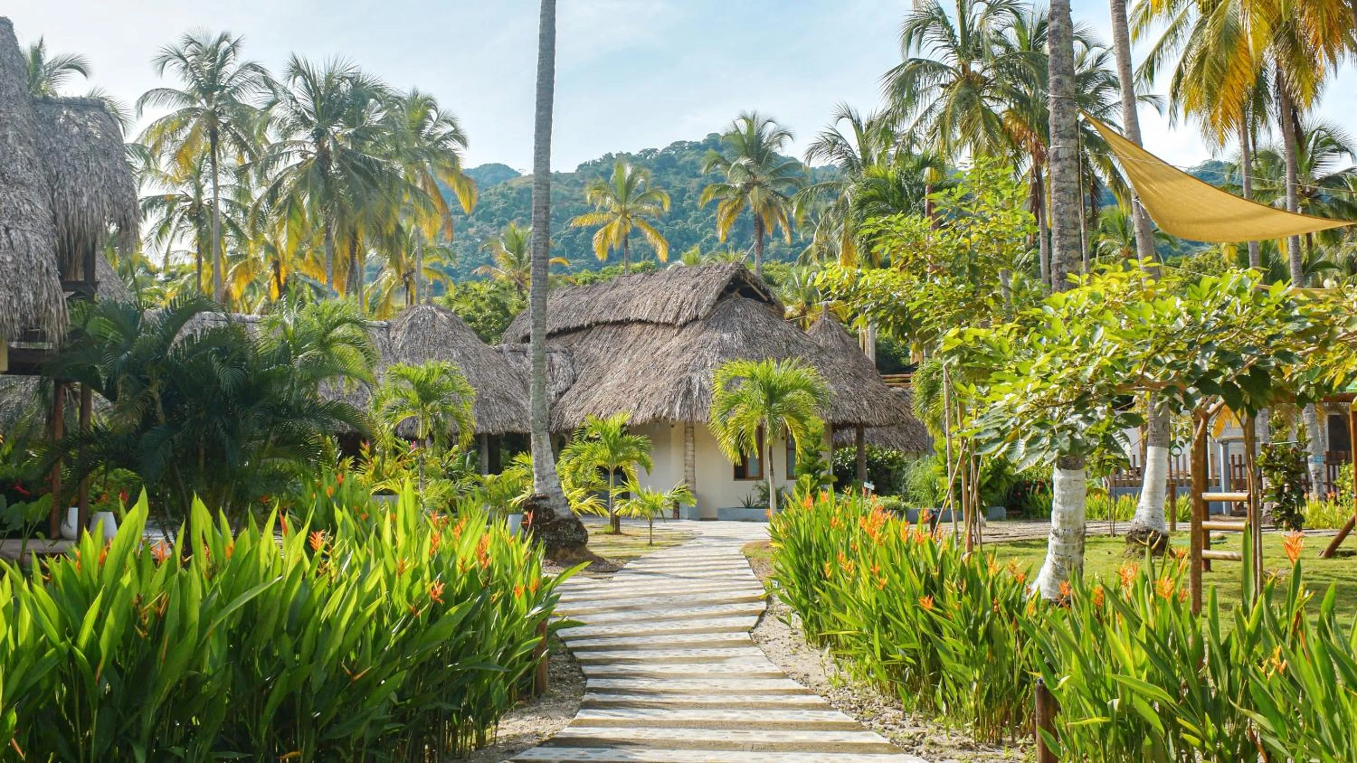 Property building in Tay Beach Hotel Tayrona