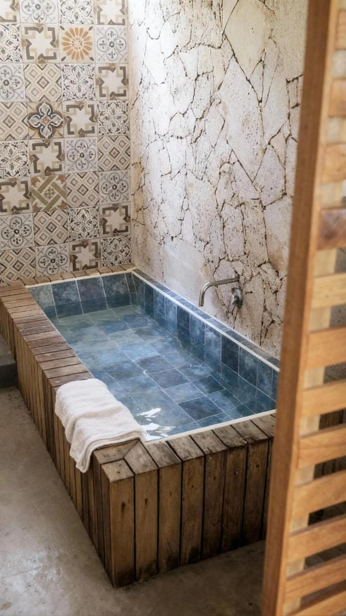 Bath in Tay Beach Hotel Tayrona