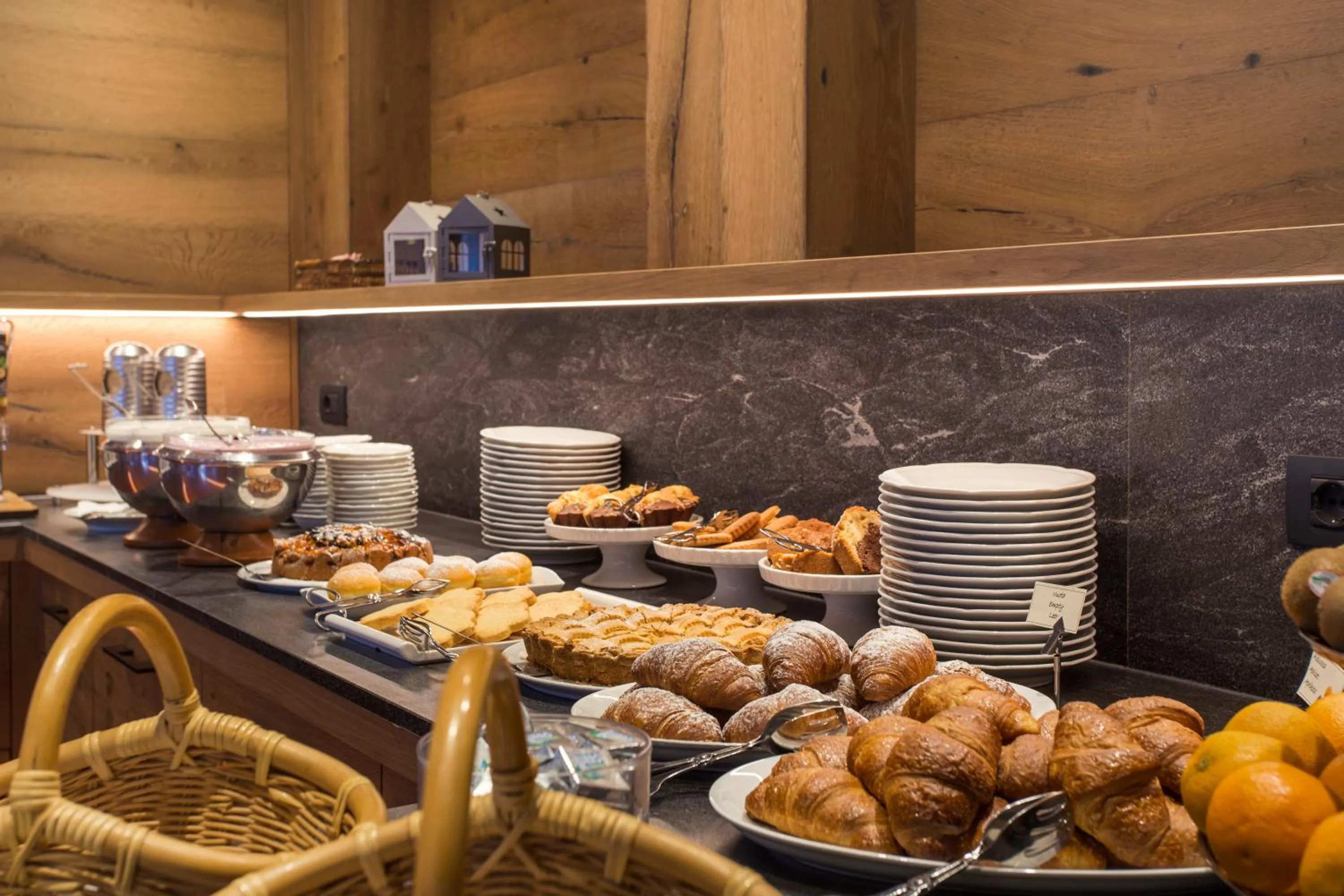 Buffet breakfast in Ariston Lake View Hotel