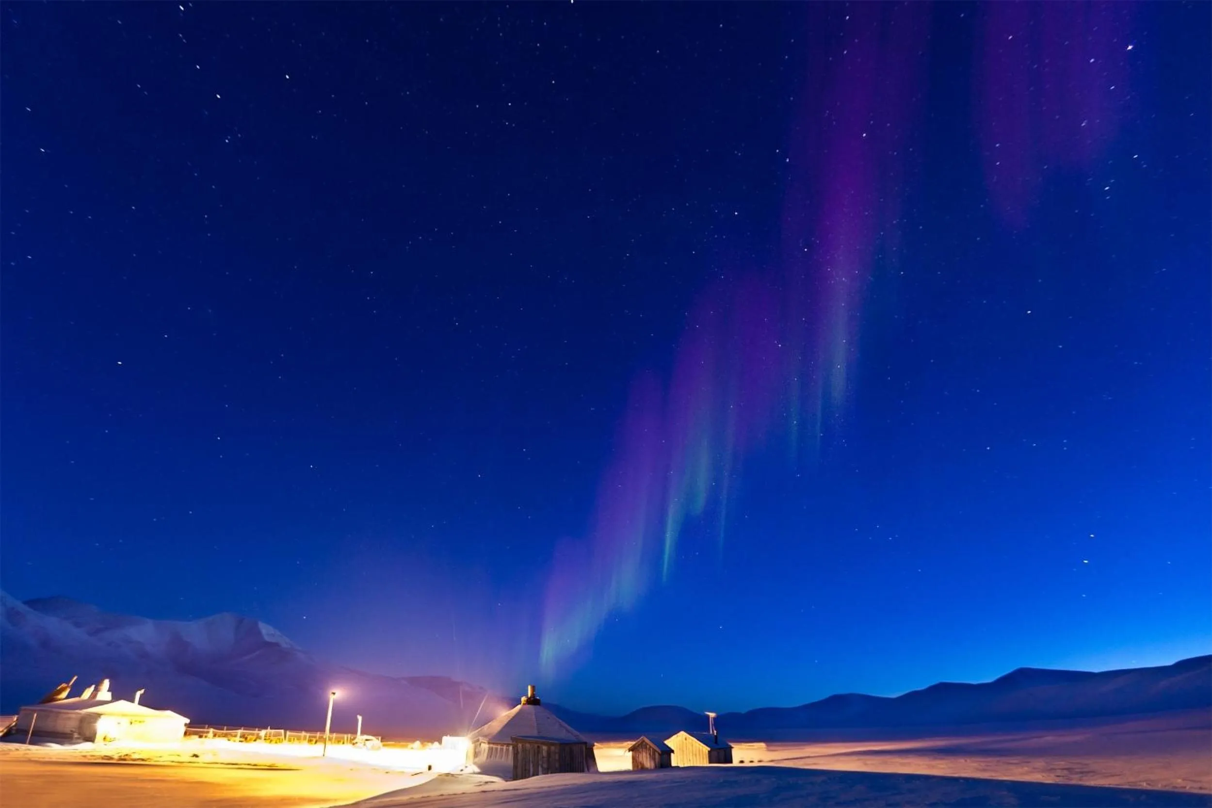 Night in Coal Miners’ Cabins