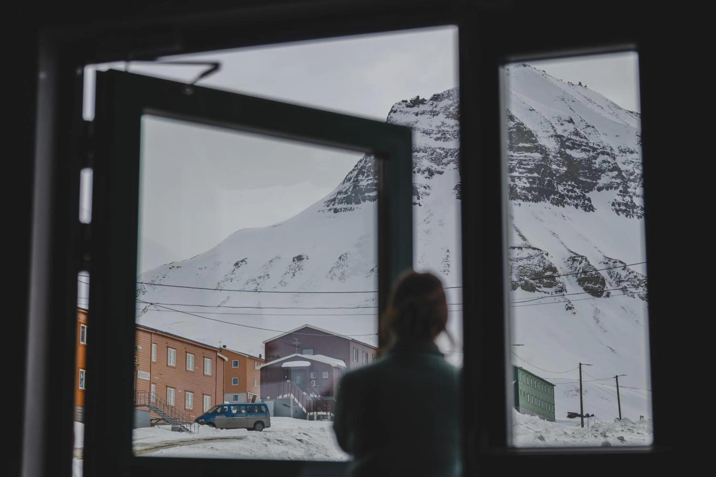 Facade/entrance in Coal Miners’ Cabins