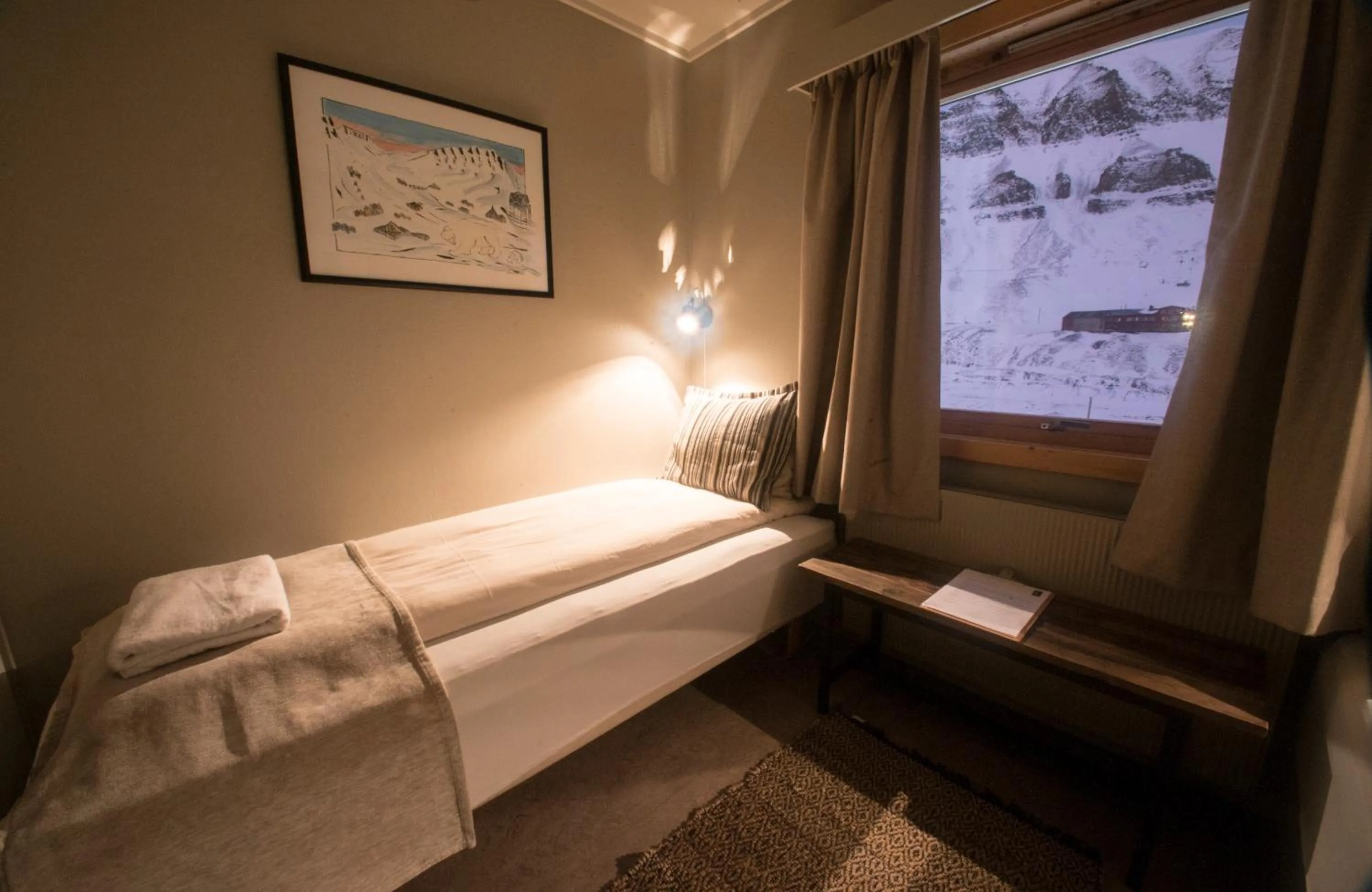 Bed in Coal Miners’ Cabins