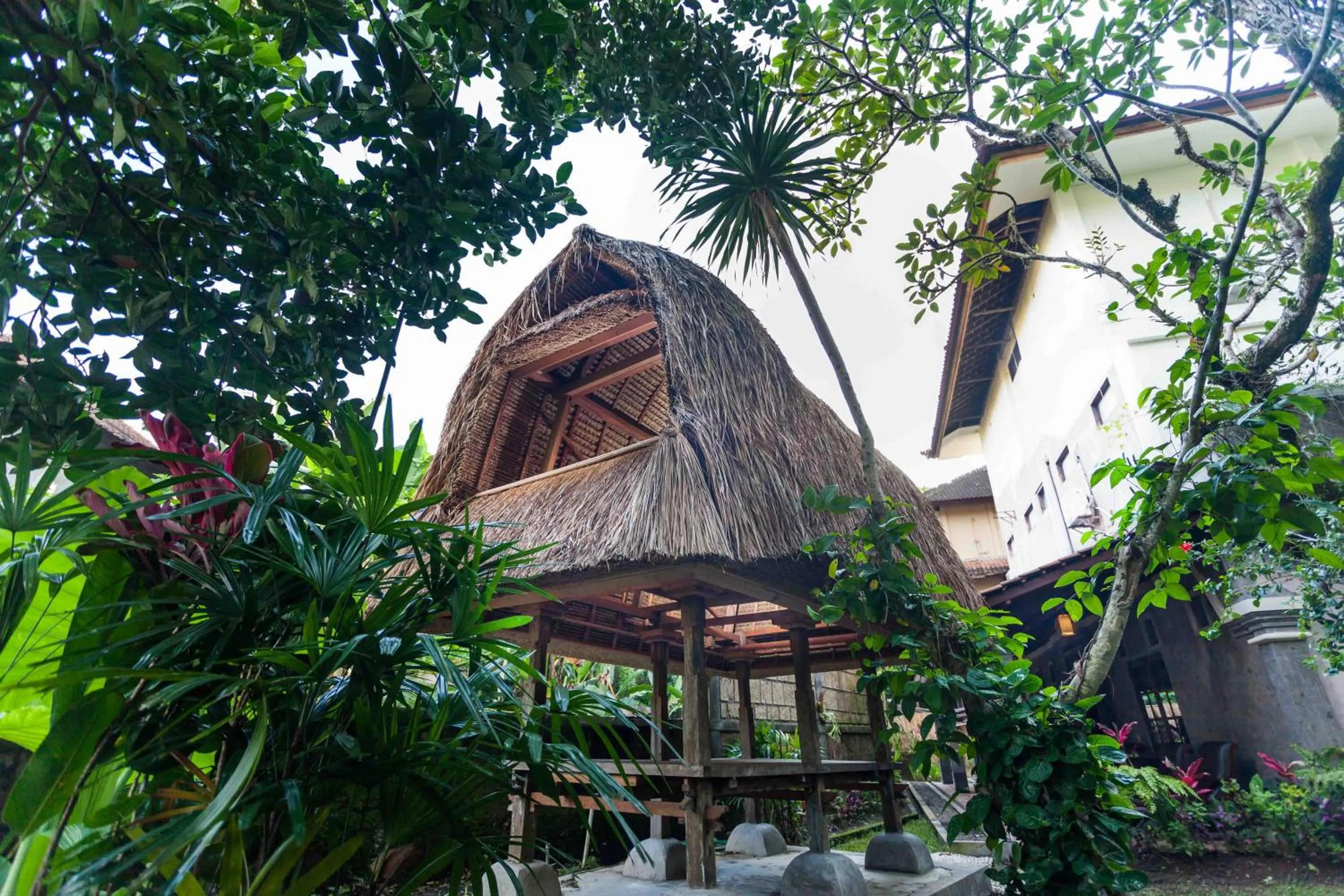 Garden in Ubud Inn Cottage by Prasi