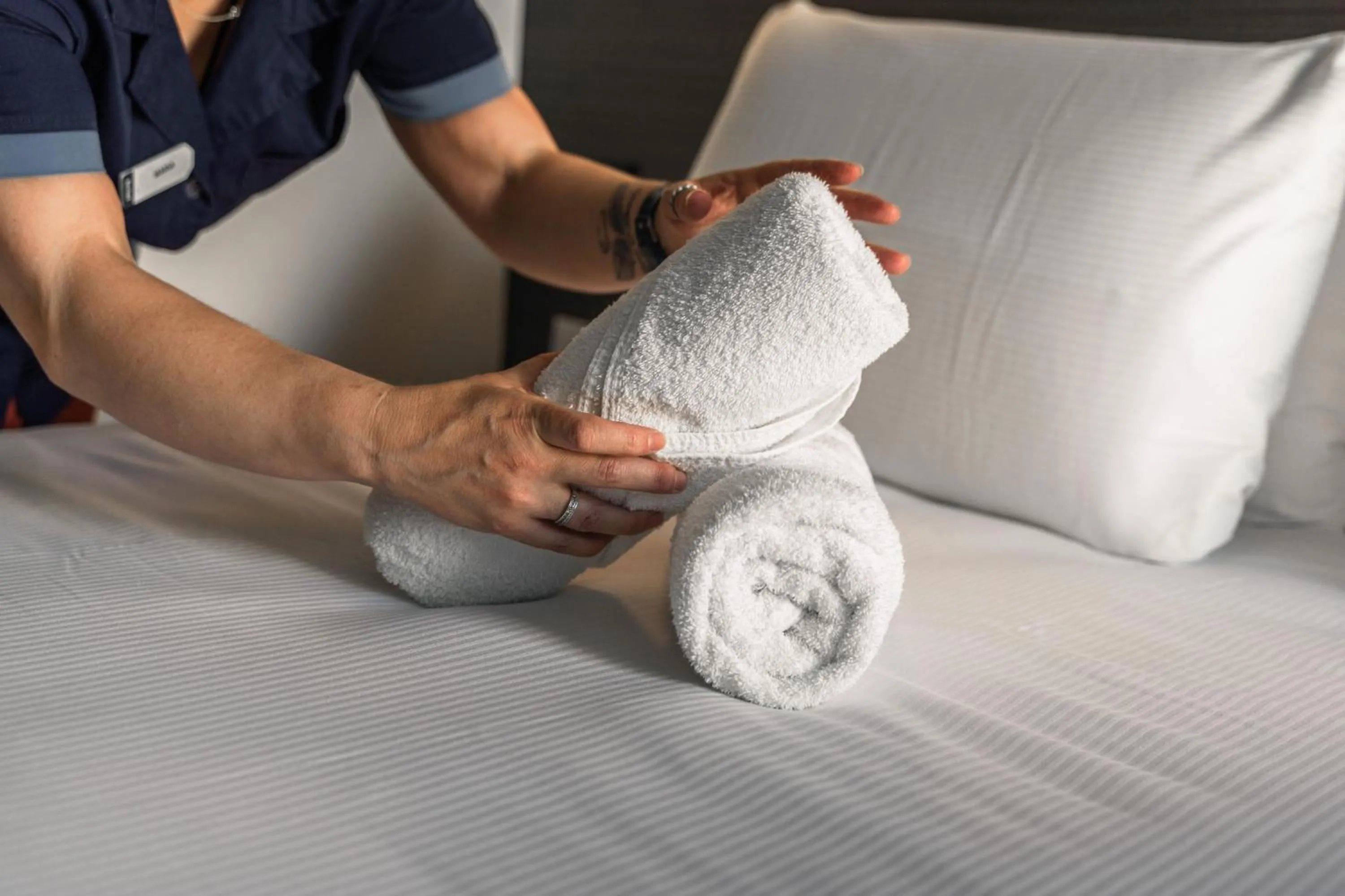 Bed in Kyriad Saint Brieuc - Tregueux