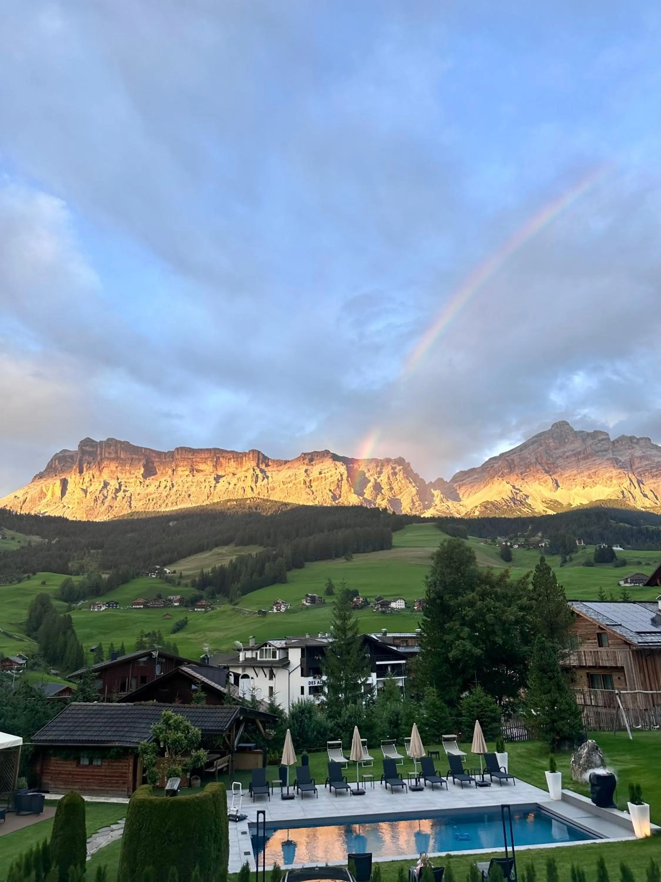 Mountain view in La Bercia Alpine Lodge & Spa