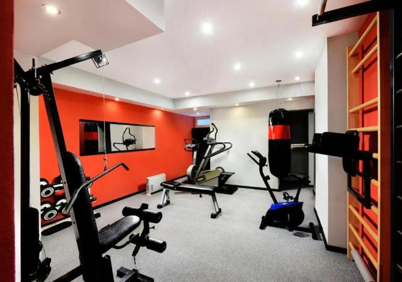 Fitness centre/facilities in Hotel SKI