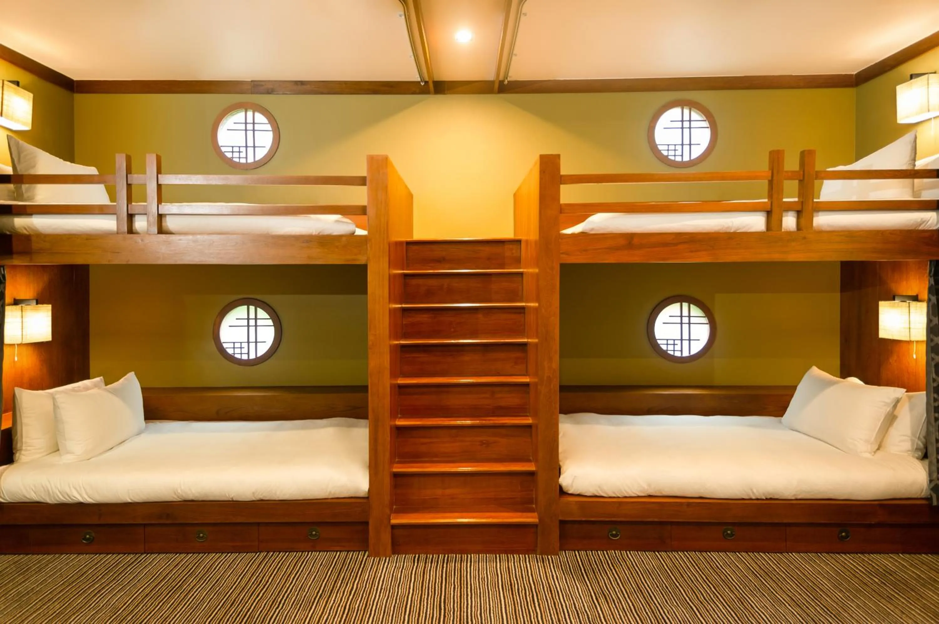 bunk bed, Bed in Onsen at Moncham