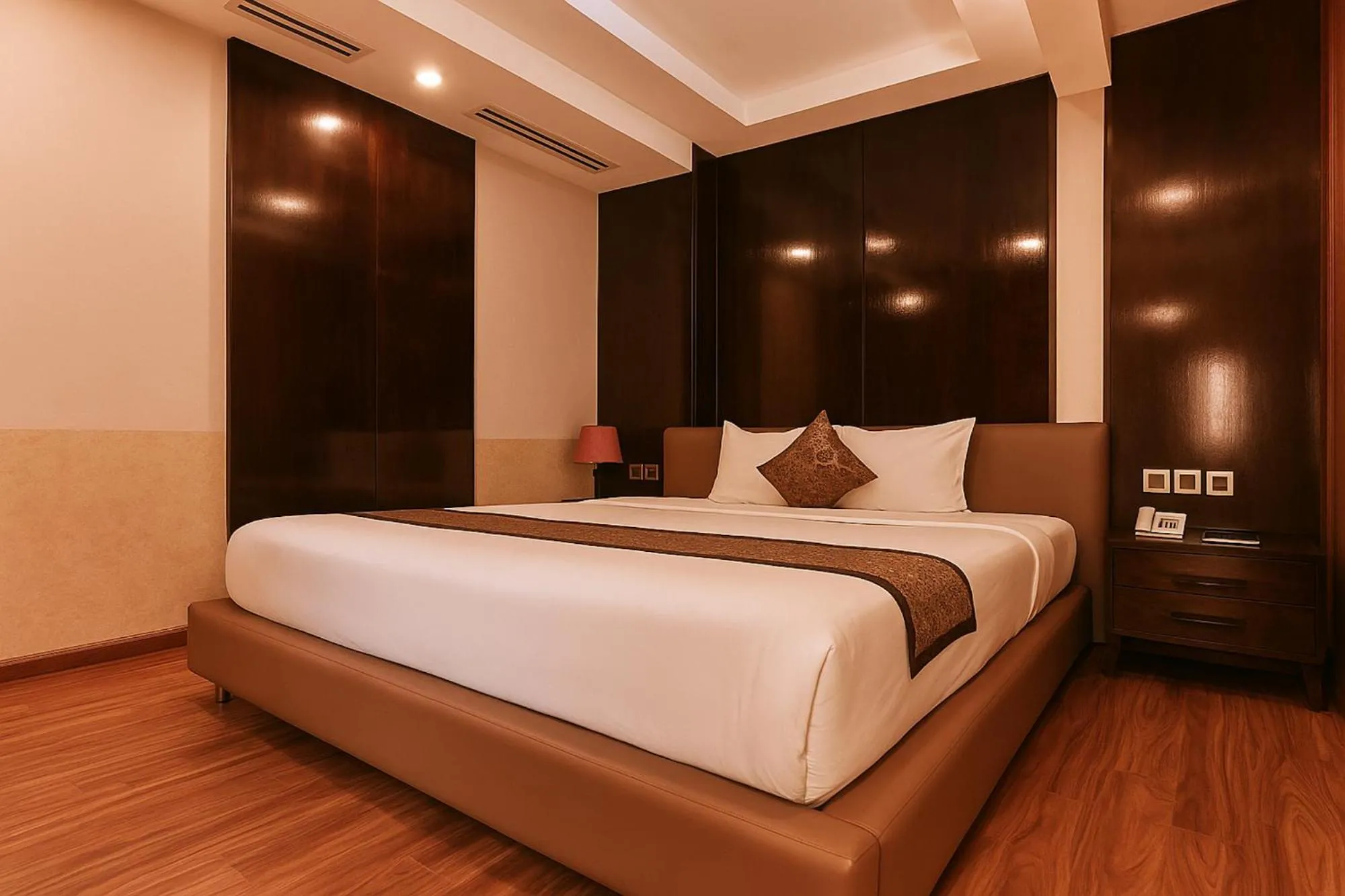 Bed in Mercury Boutique Hotel
