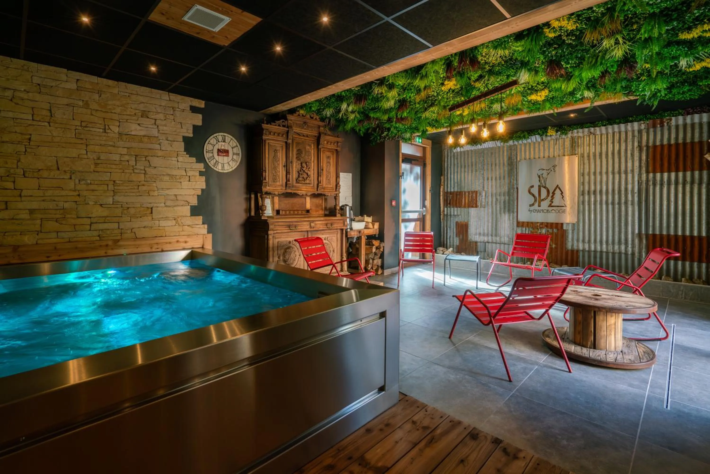 Spa and wellness centre/facilities in Chamois Lodge
