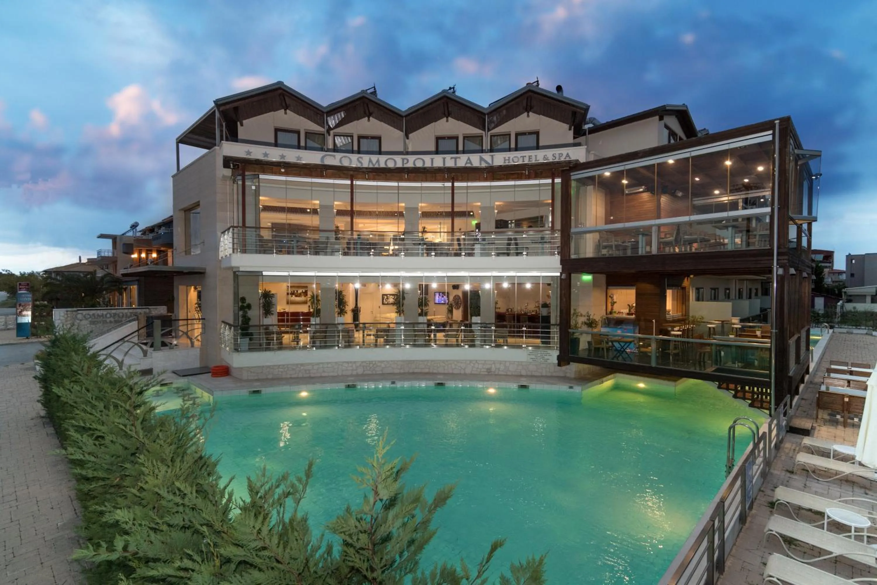 On site in Cosmopolitan Hotel