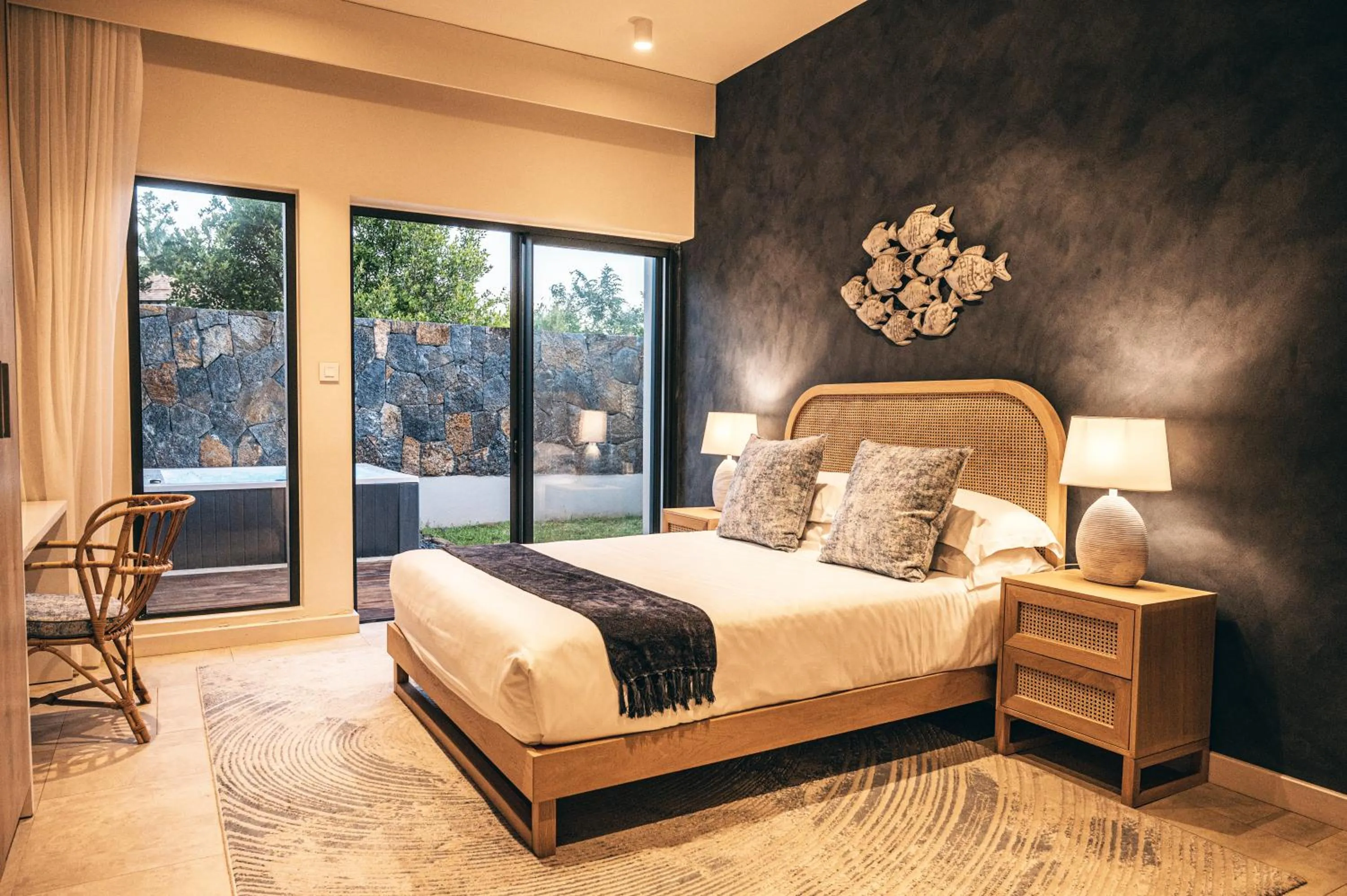 Bedroom, Bed in Heritage The Villas