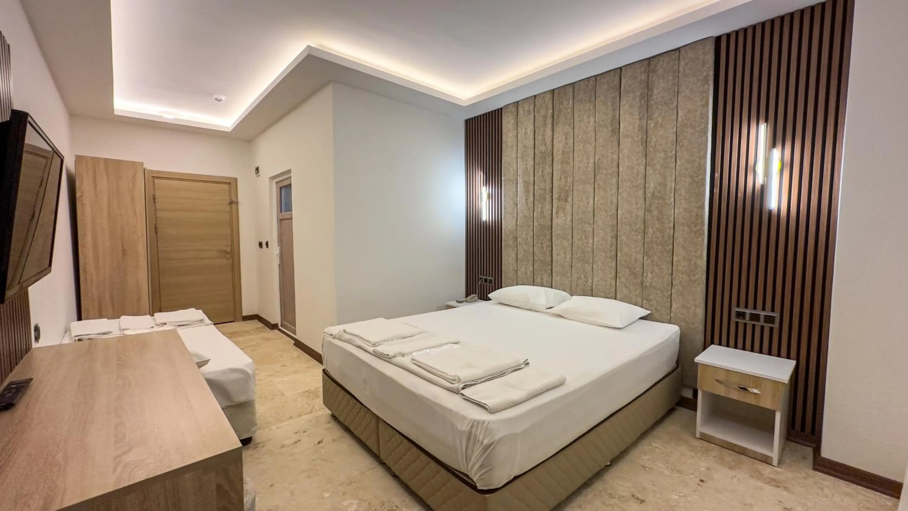 Bed in Casablanca Garden Hotel