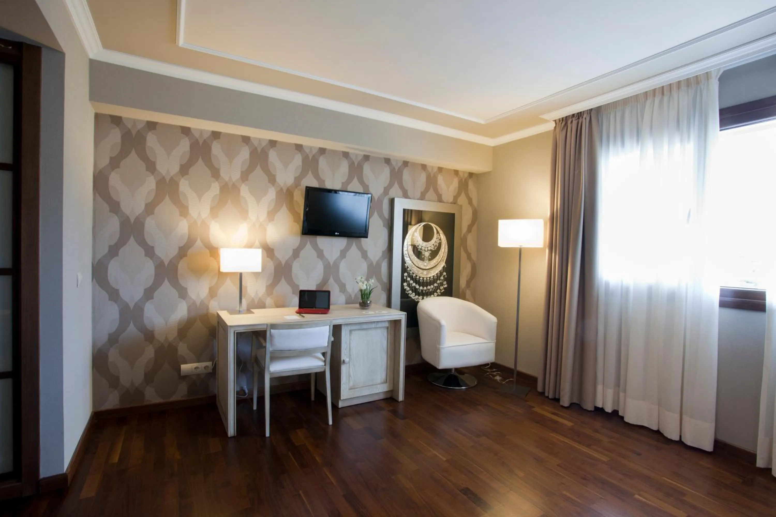 Bedroom, Bed in Hotel Os Olivos