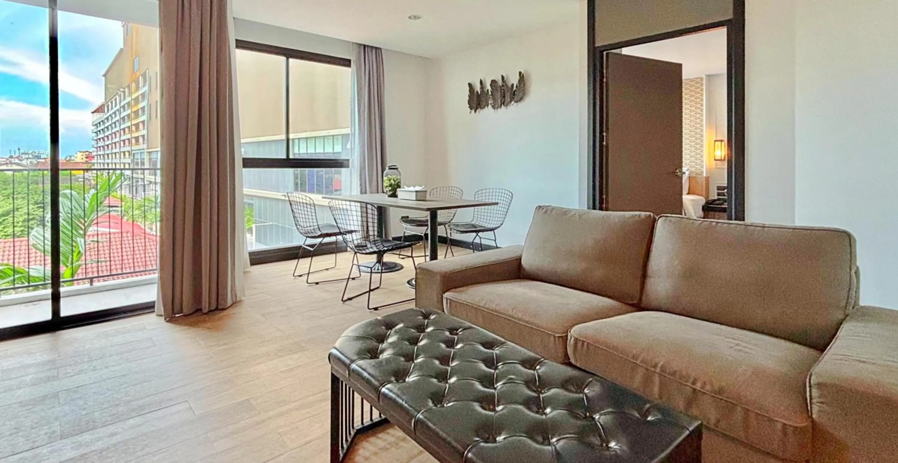 Living room in Chezzotel Pattaya