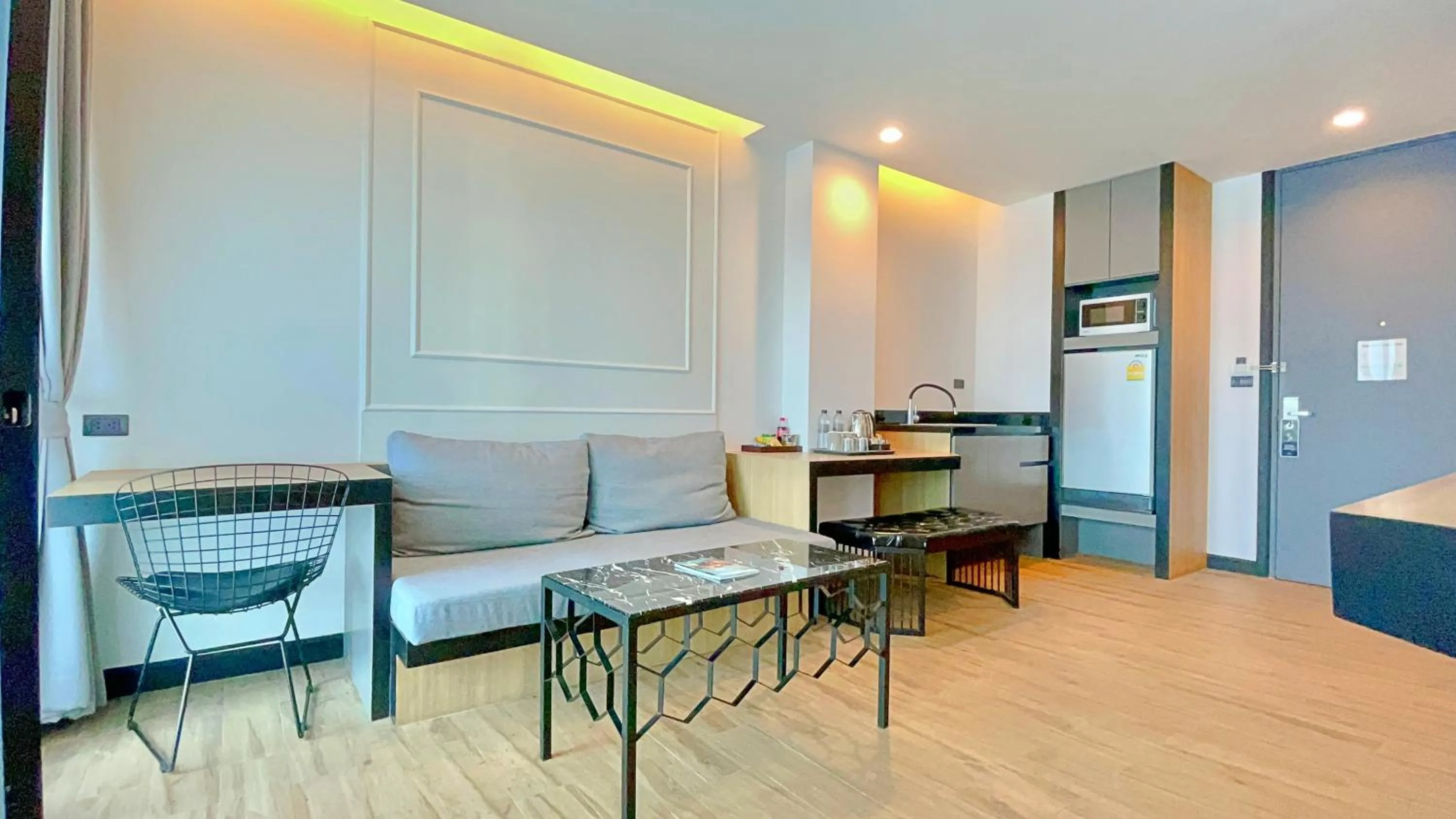 Living room in Chezzotel Pattaya