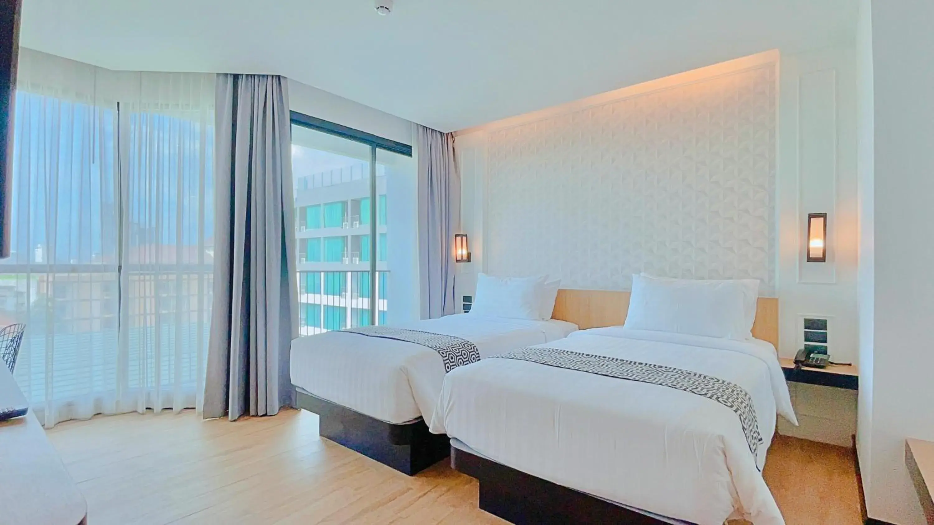 Deluxe Twin Room in Chezzotel Pattaya Deluxe Twin Room in Chezzotel Pattaya