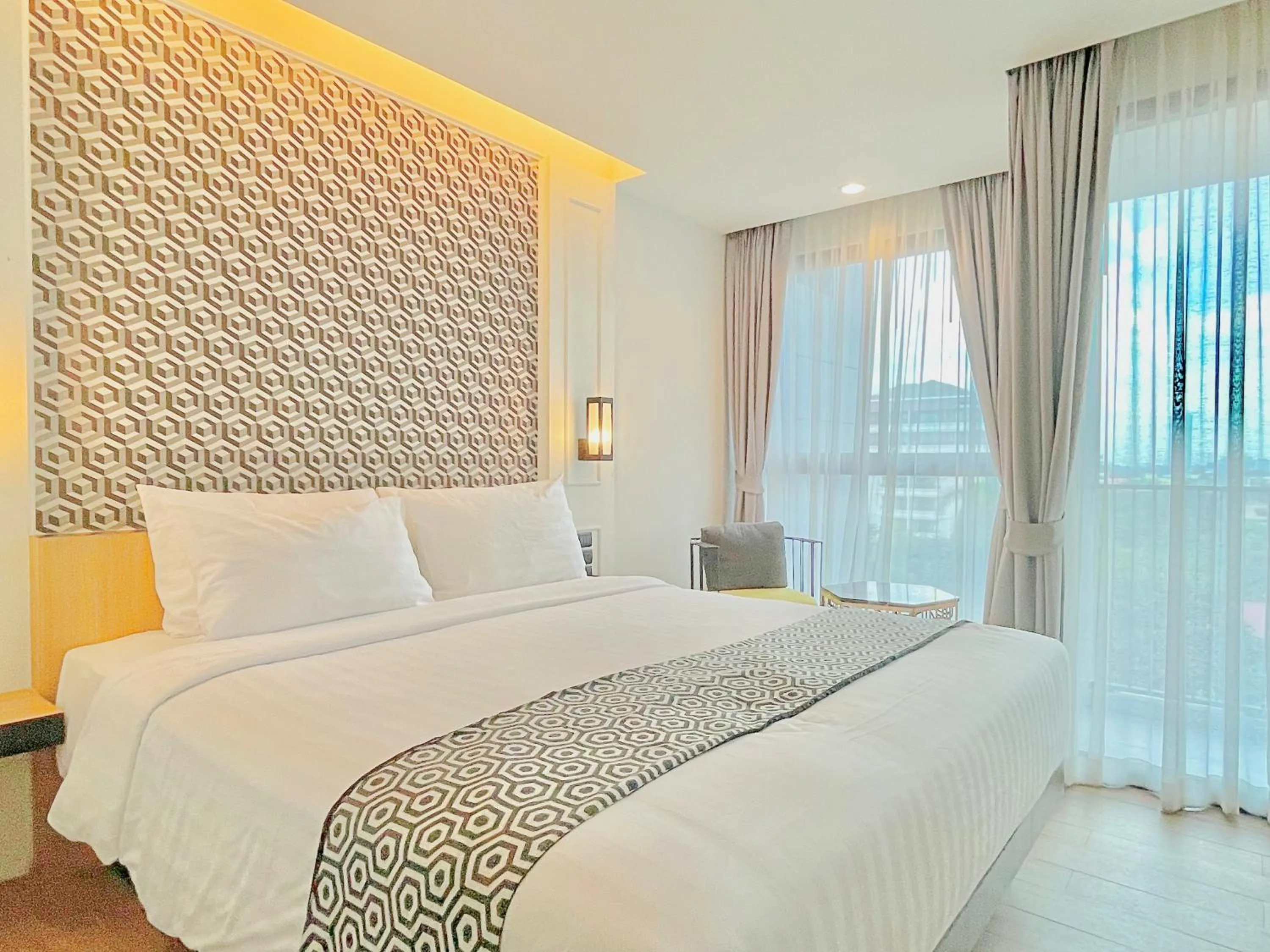 Bed in Chezzotel Pattaya