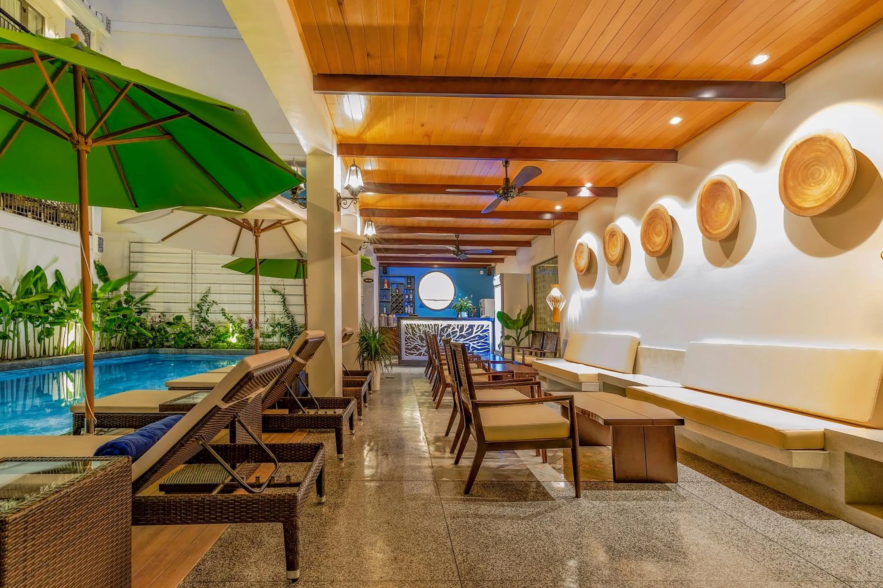 Pool view in Laluna Hoi An Riverside Hotel & Spa