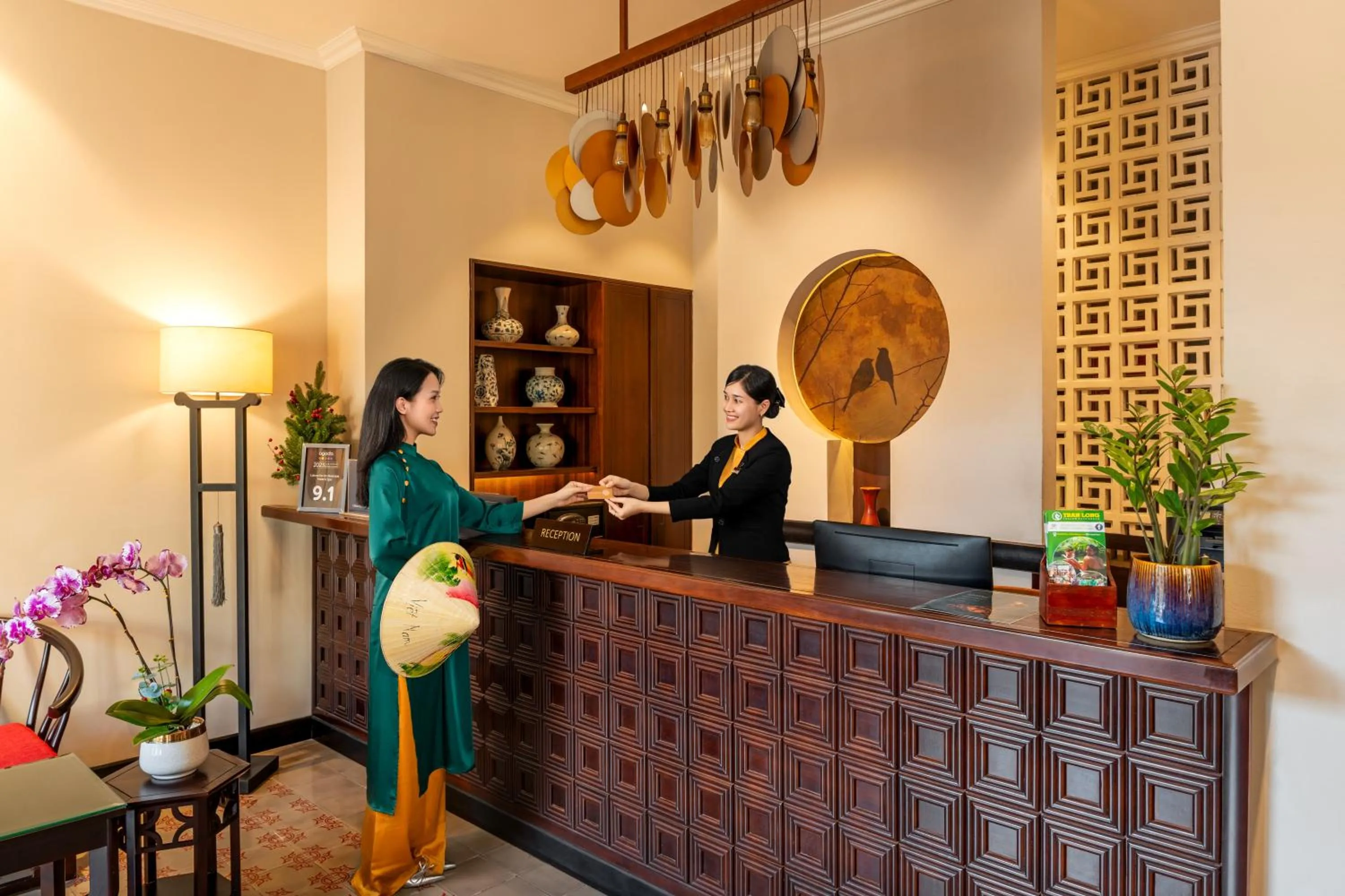 Lobby or reception in Laluna Hoi An Riverside Hotel & Spa