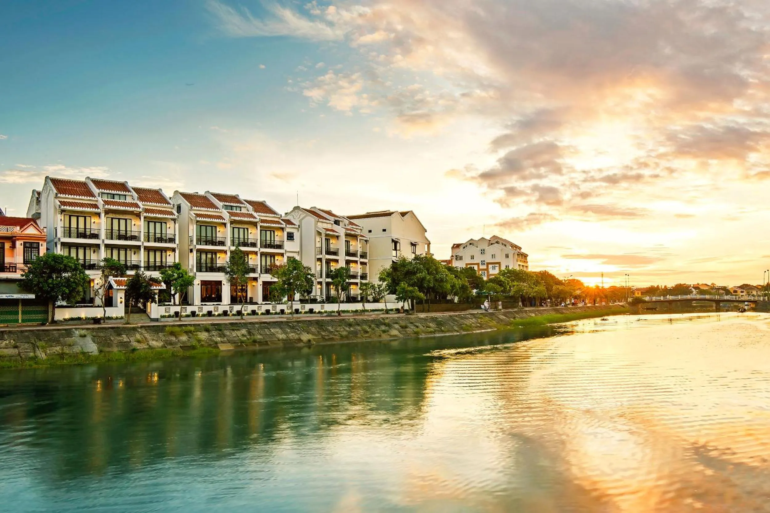 Property building in Laluna Hoi An Riverside Hotel & Spa
