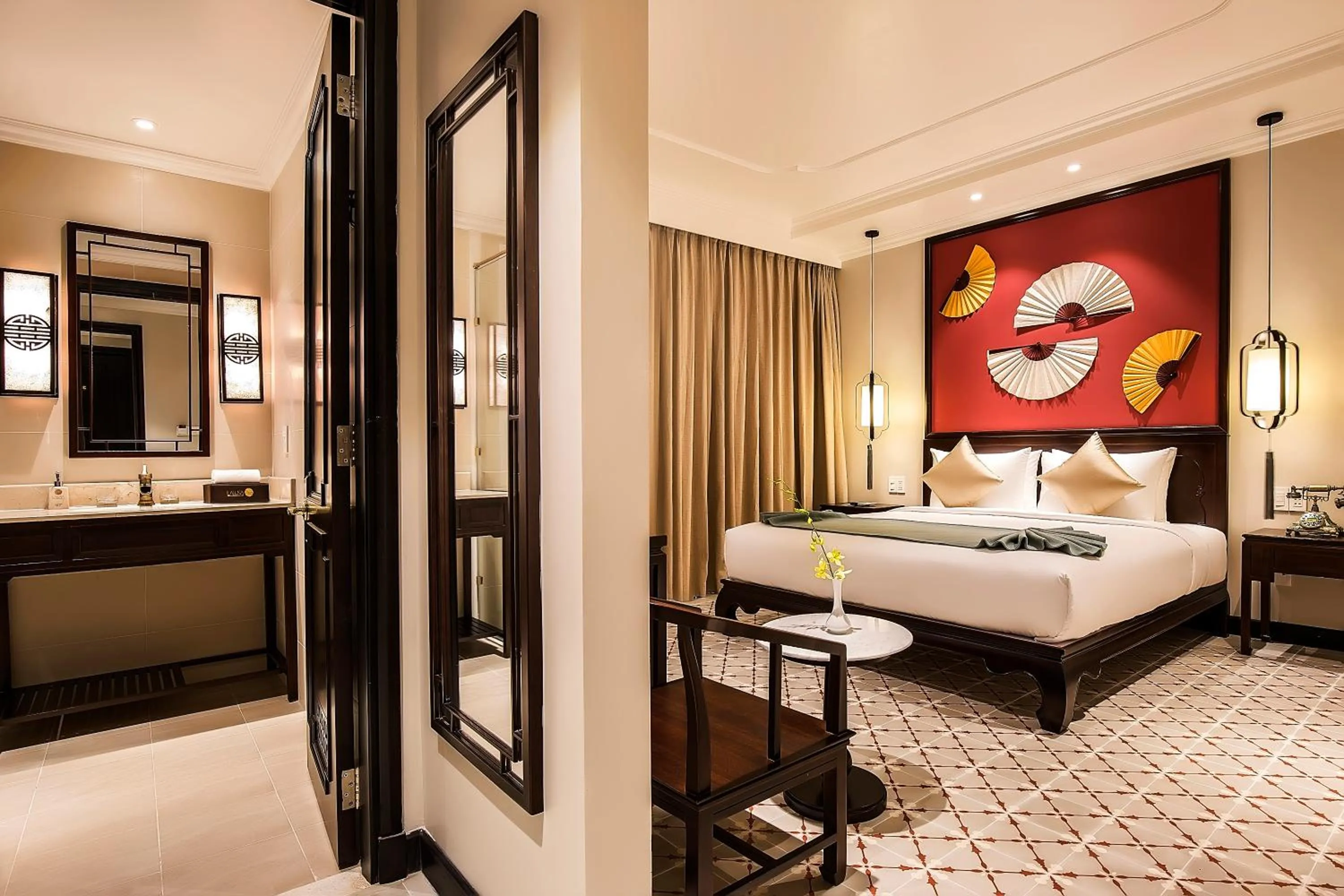 Bedroom, Bed in Laluna Hoi An Riverside Hotel & Spa