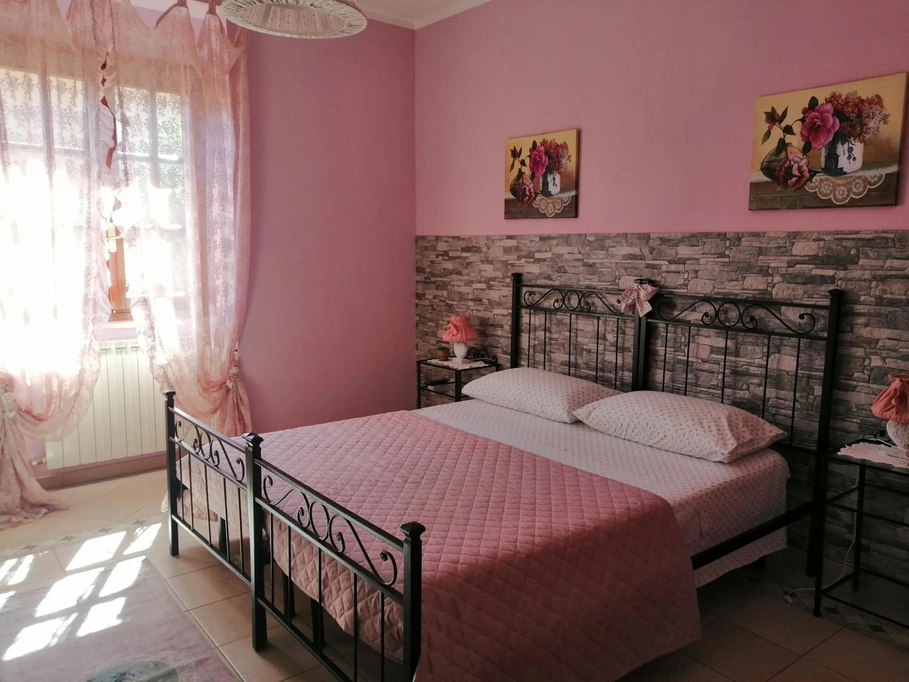 Bed in Il Tempietto di Venere