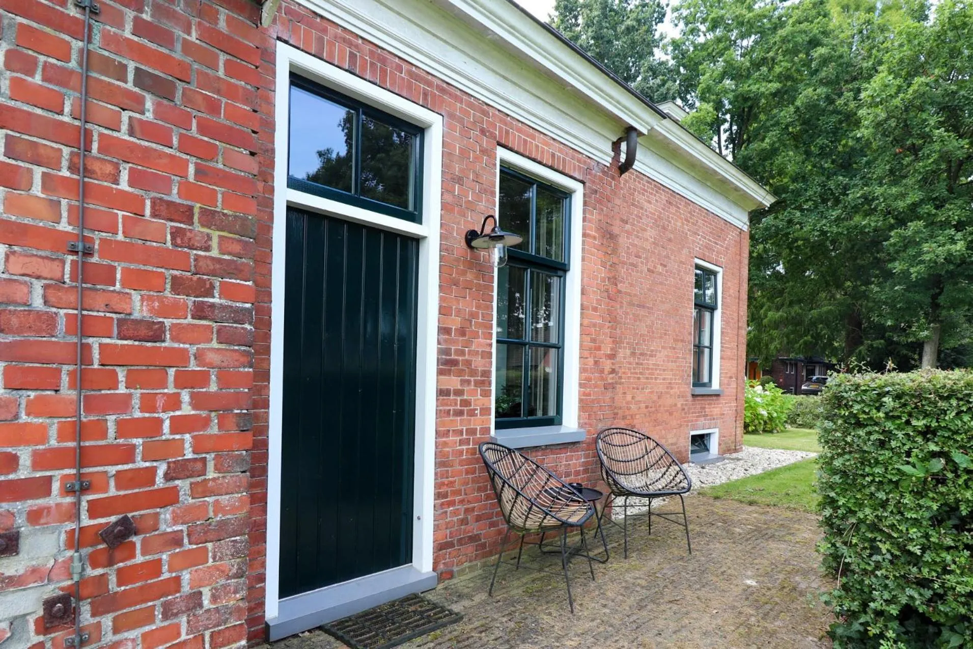 Garden view in B&B In het Voorhuys