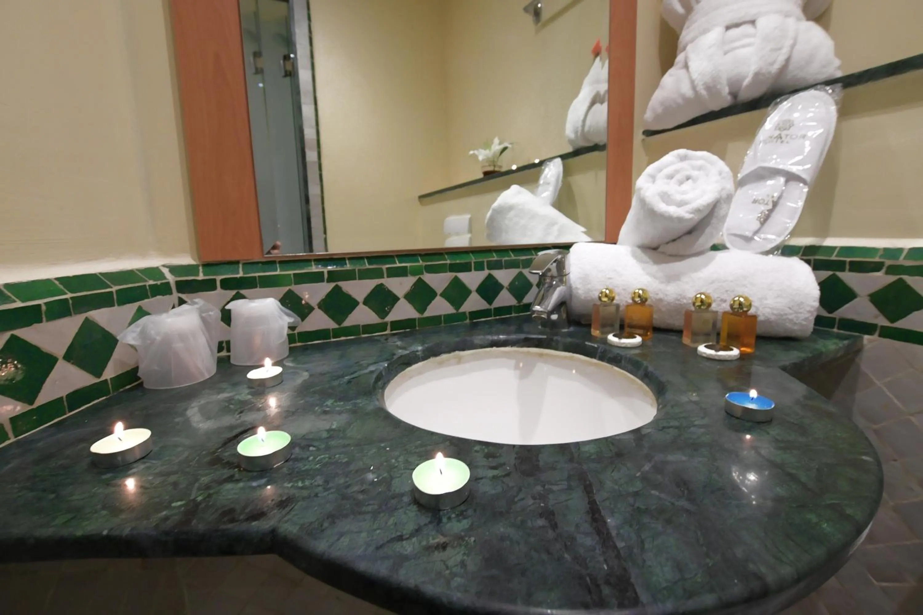 Bathroom in Senator Hotel Tanger