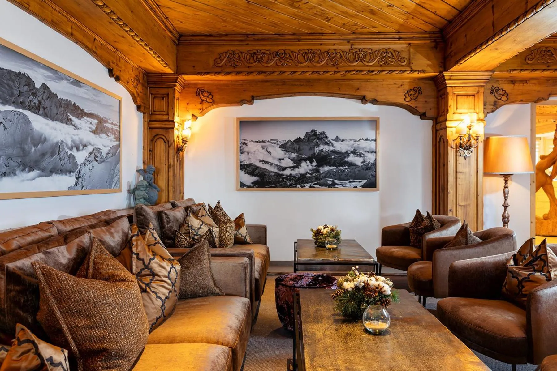 Living room in Sporthotel Arabba