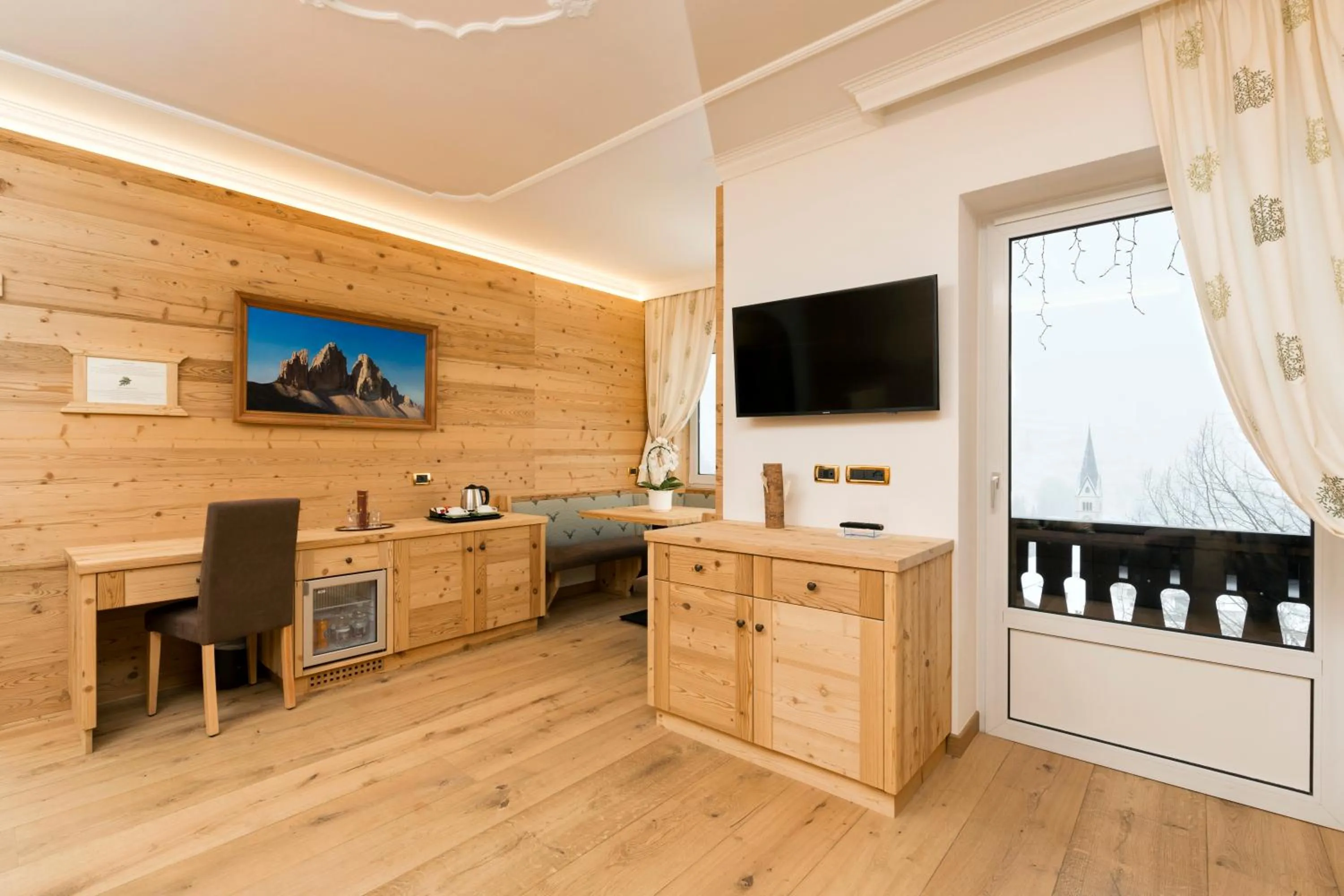 Bed in Sporthotel Arabba