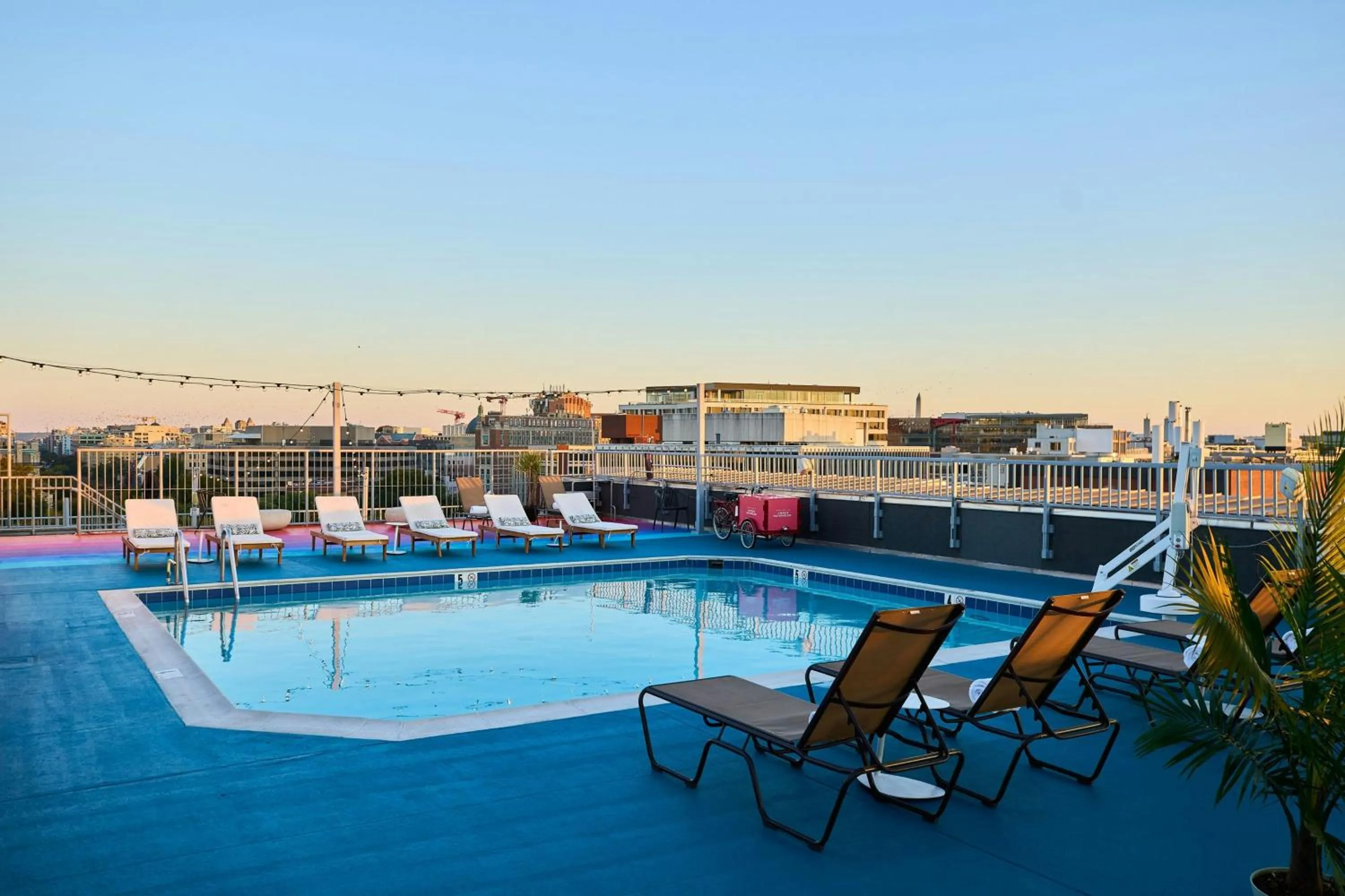 Swimming pool in The Ven at Embassy Row, Washington, D.C., a Tribute Portfolio Hotel
