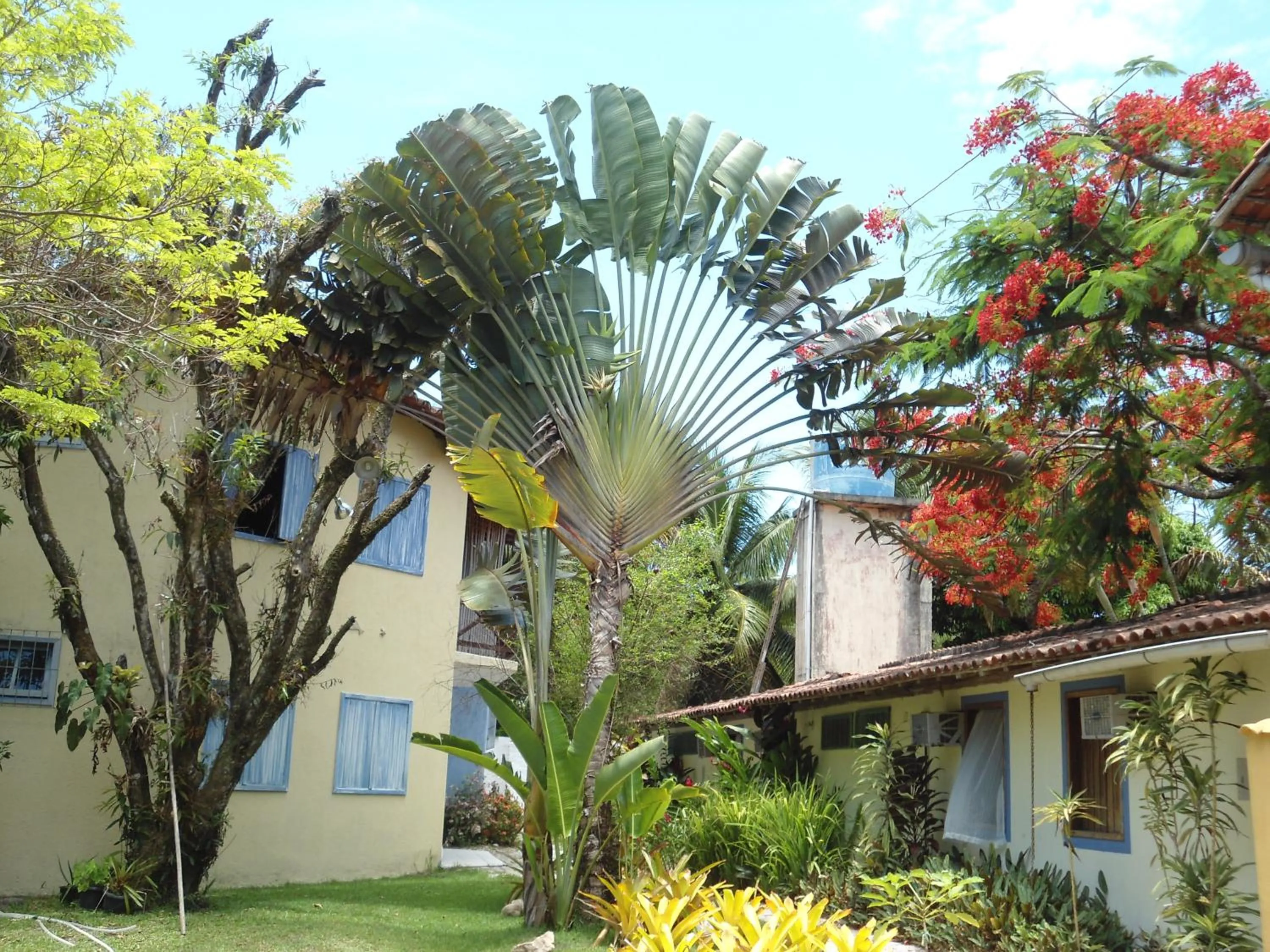 Garden view in Pousada Varanda do Sol