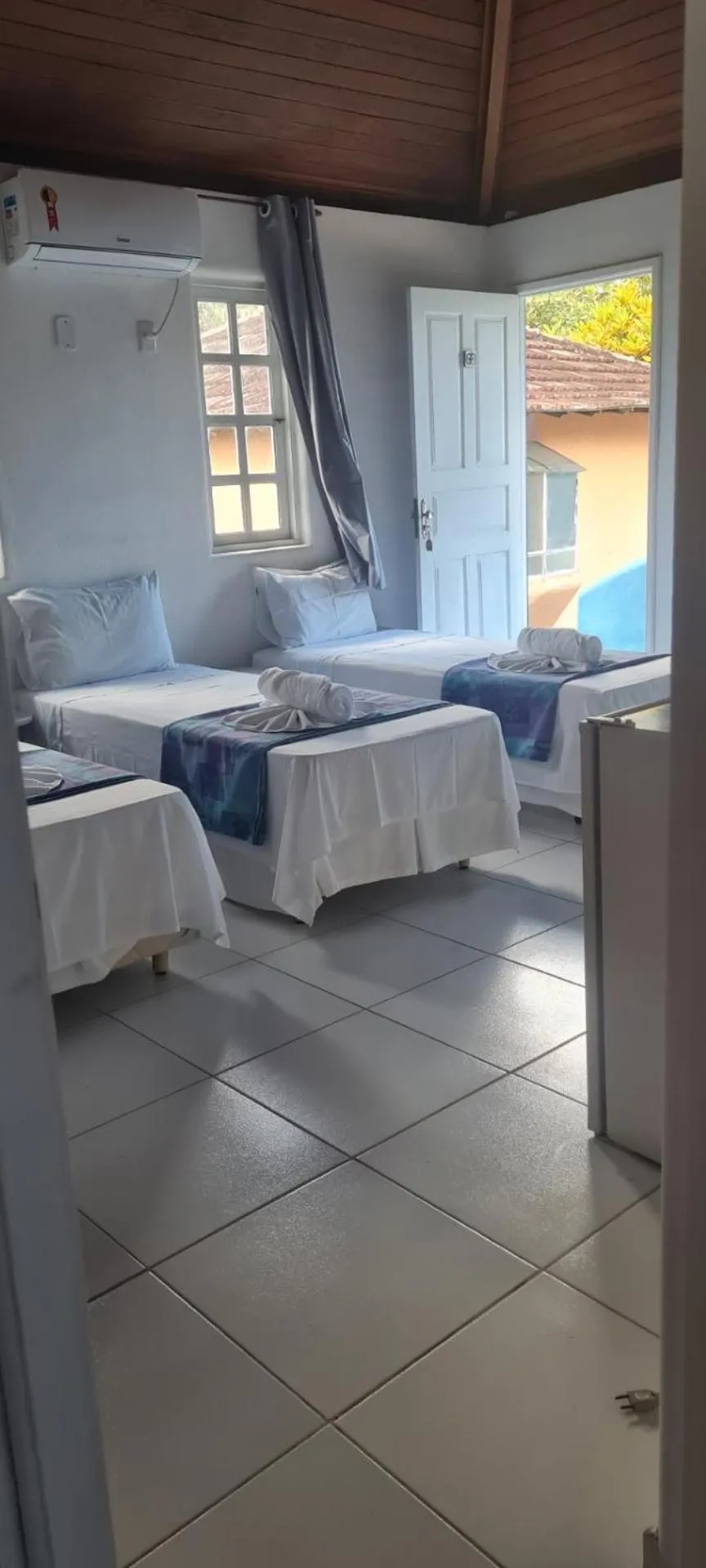 Bed in Pousada Varanda do Sol