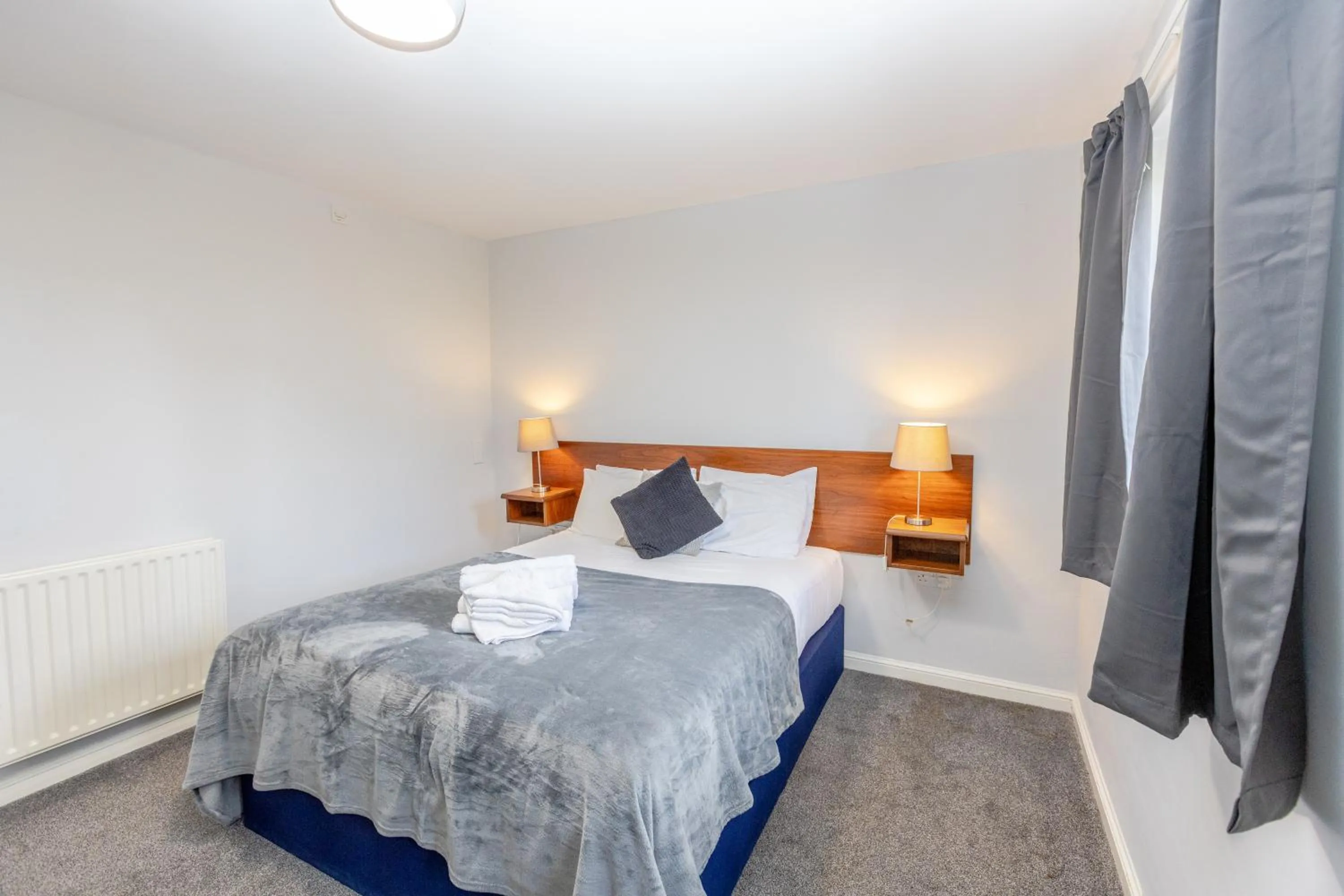 Bed in The Angel Hotel