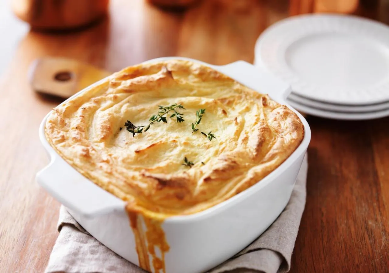 Food close-up in The Angel Hotel